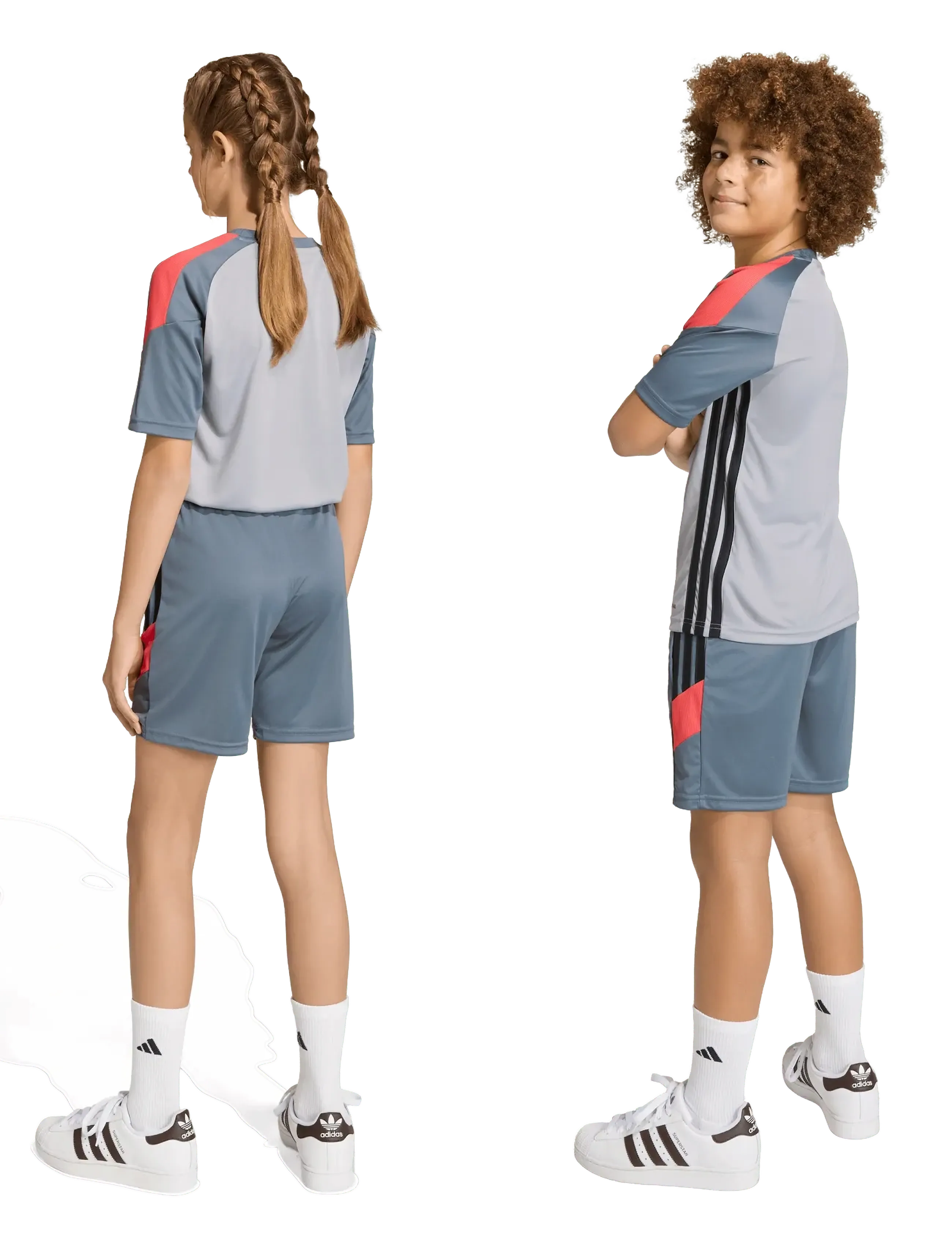 adidas Performance - TIRO ES SHO Y - sportimise püksid - onix/ltonix/selure - 3