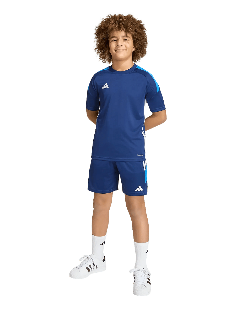 adidas Performance - TIRO ES SHO Y - sport-shorts - dkblue/broyal/white - 0