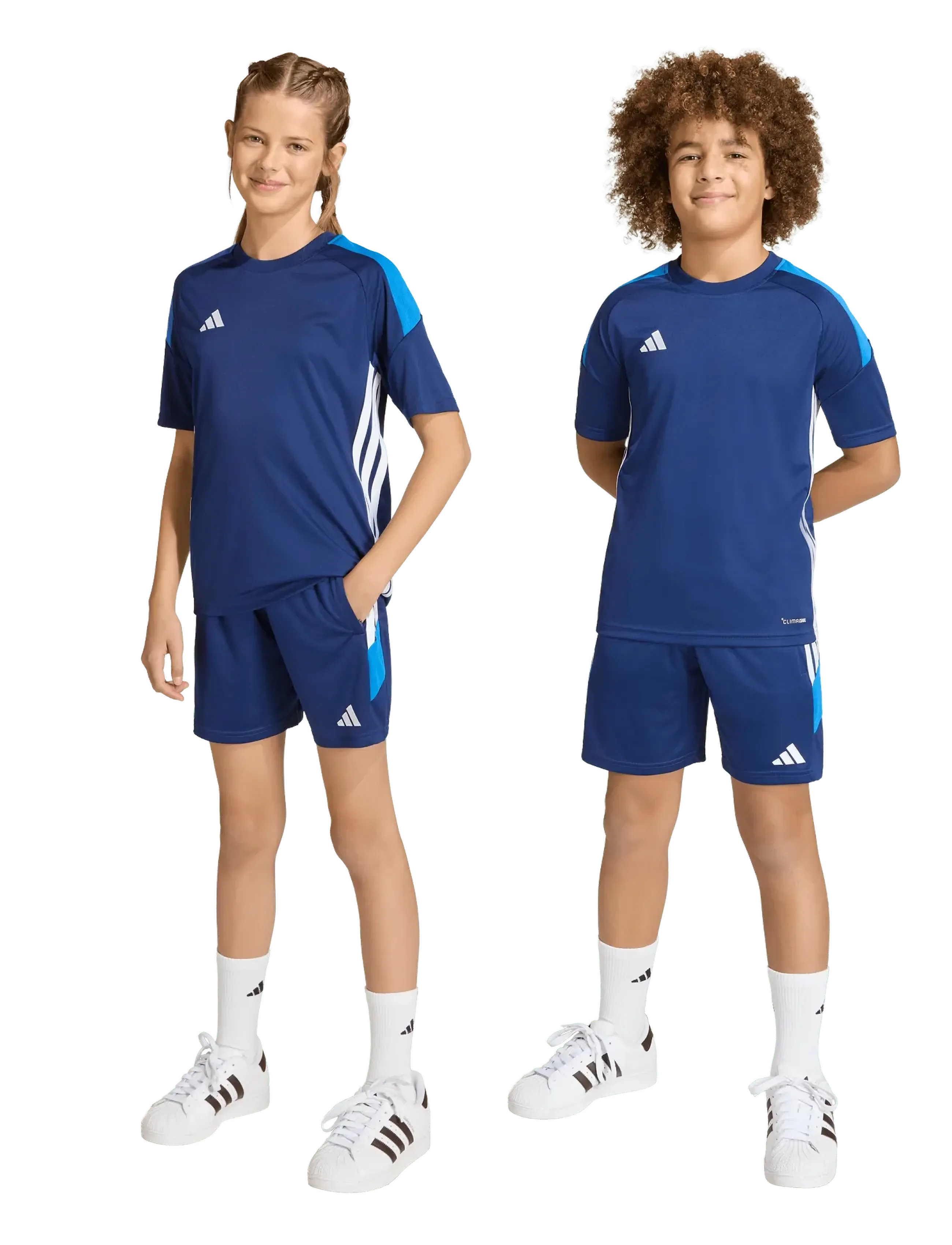 adidas Performance - TIRO ES SHO Y - sportshorts - dkblue/broyal/white - 2