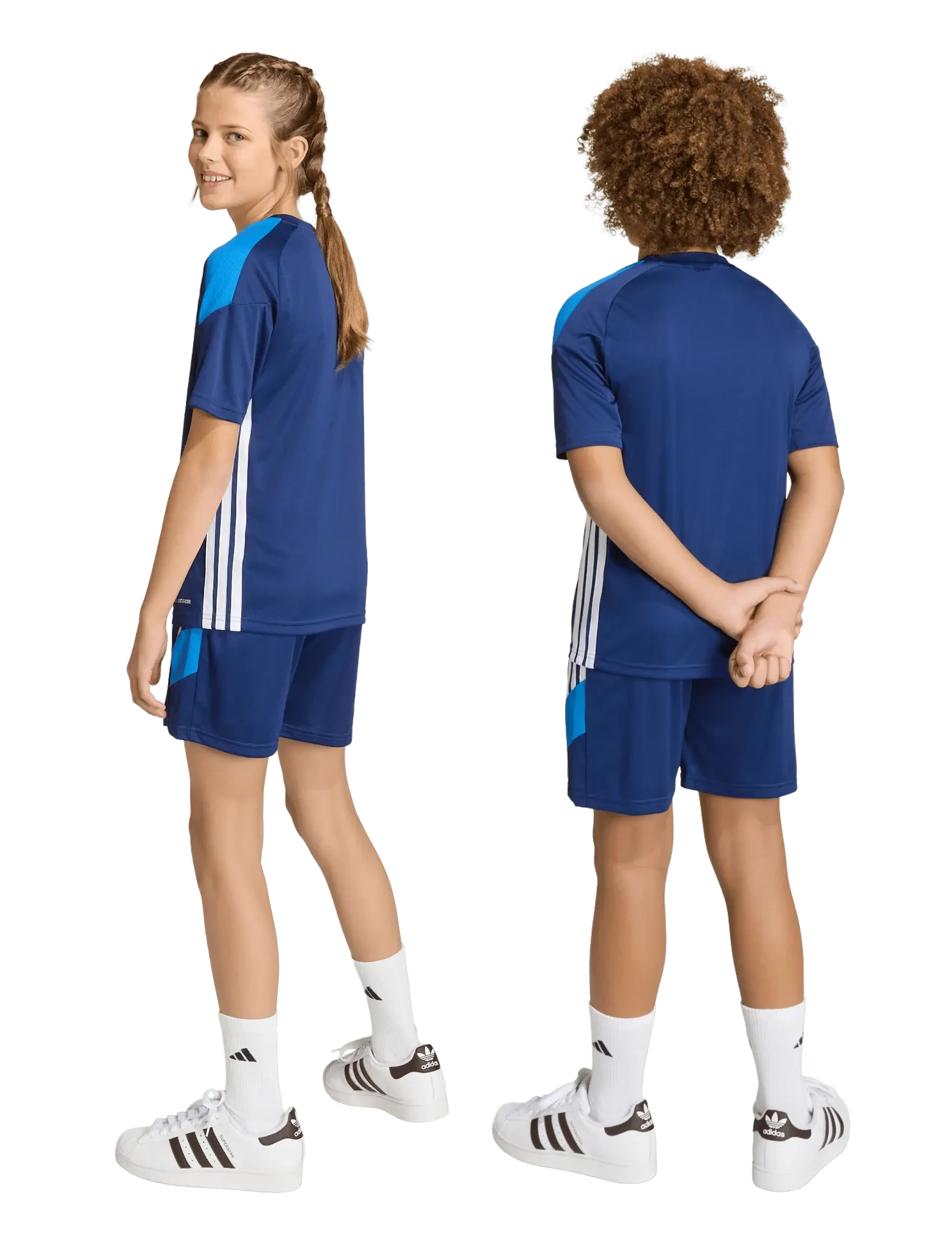adidas Performance - TIRO ES SHO Y - sportshorts - dkblue/broyal/white - 3