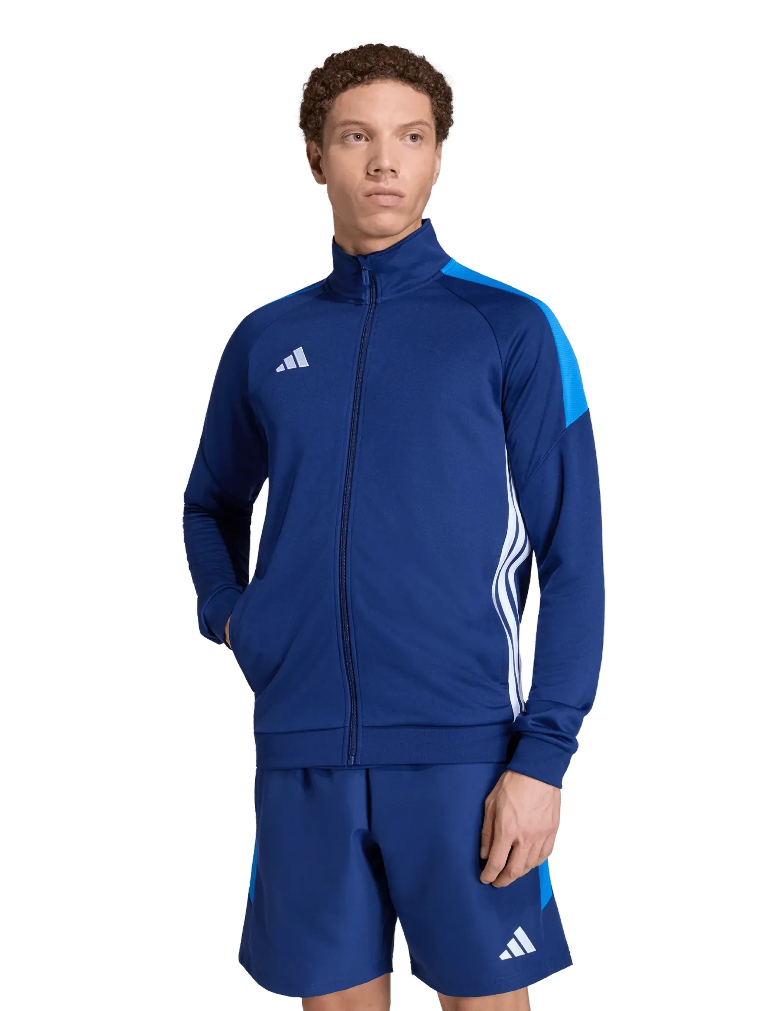 adidas Performance - TIRO ES TS - dkblue/broyal/white - 2