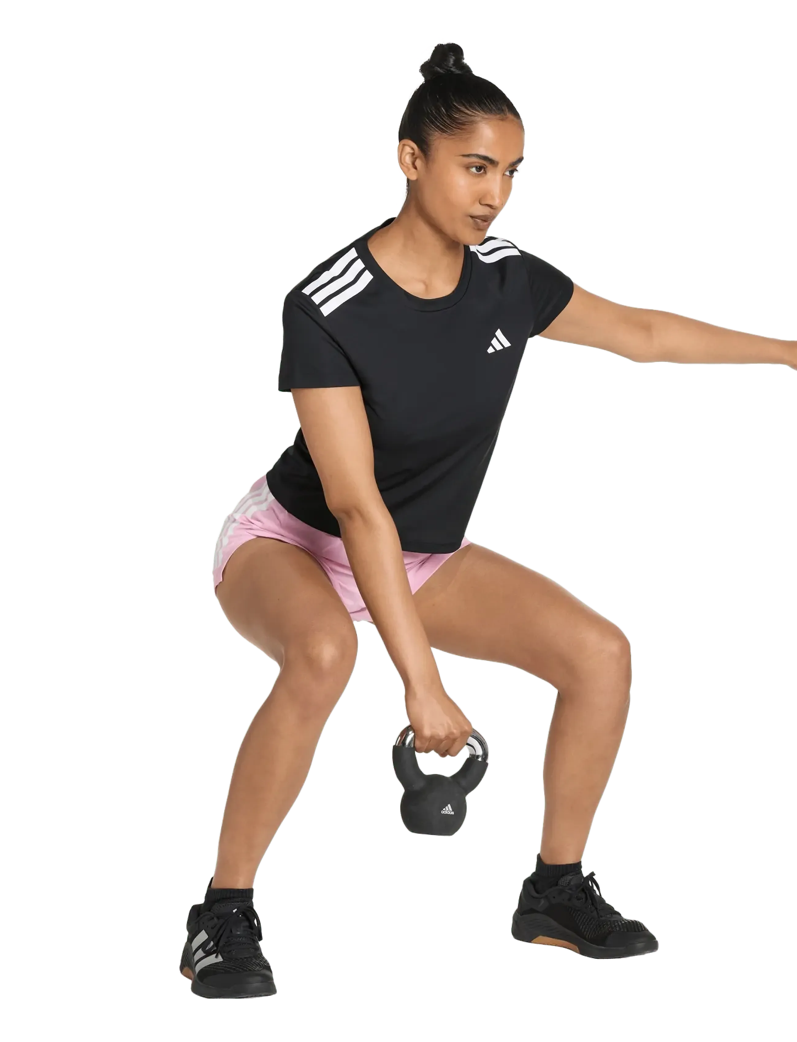 adidas Performance Hyg Tee, L, Schwarz, Frauen