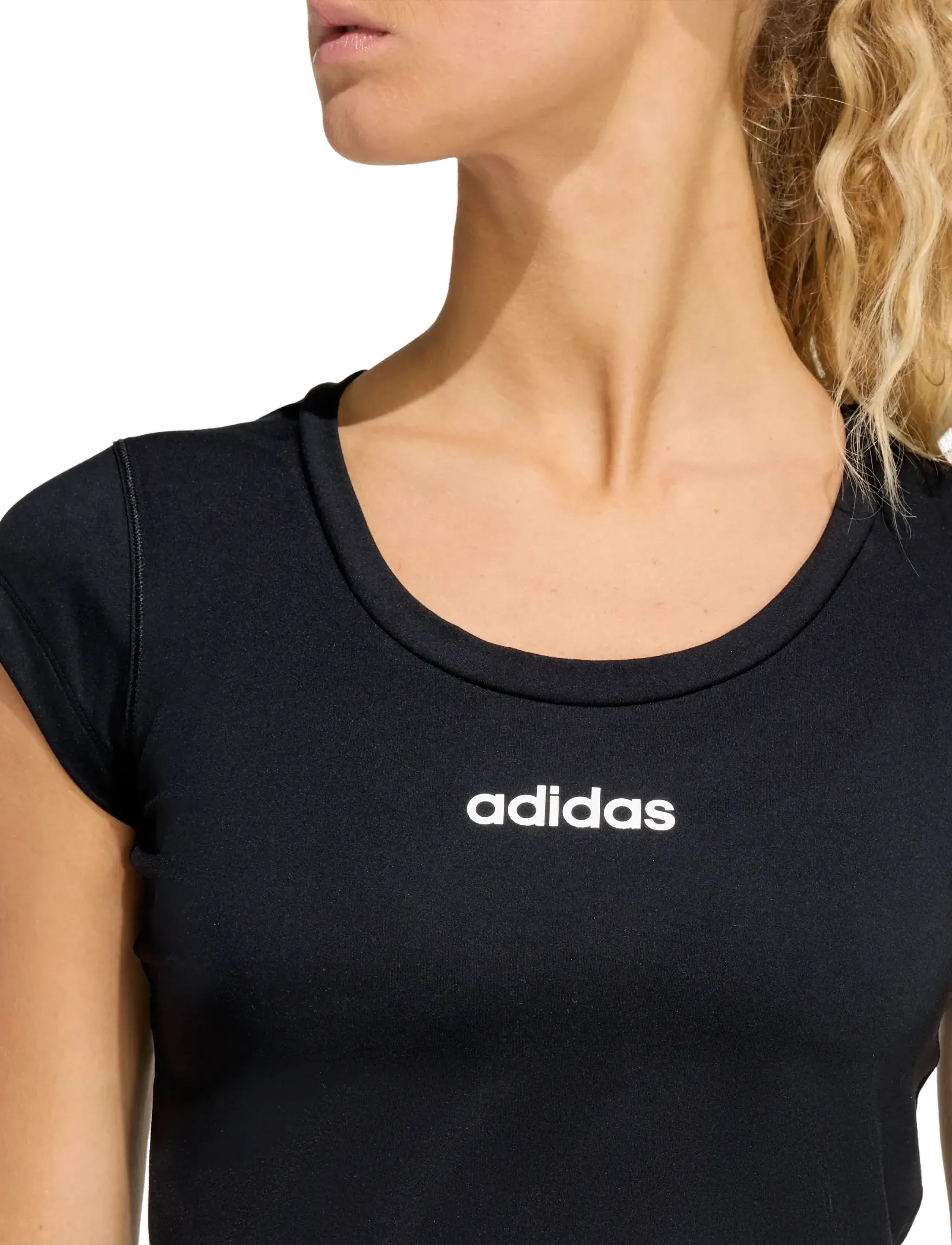 adidas Performance - Q1 HYG BABY TEE - t-shirts - black - 4