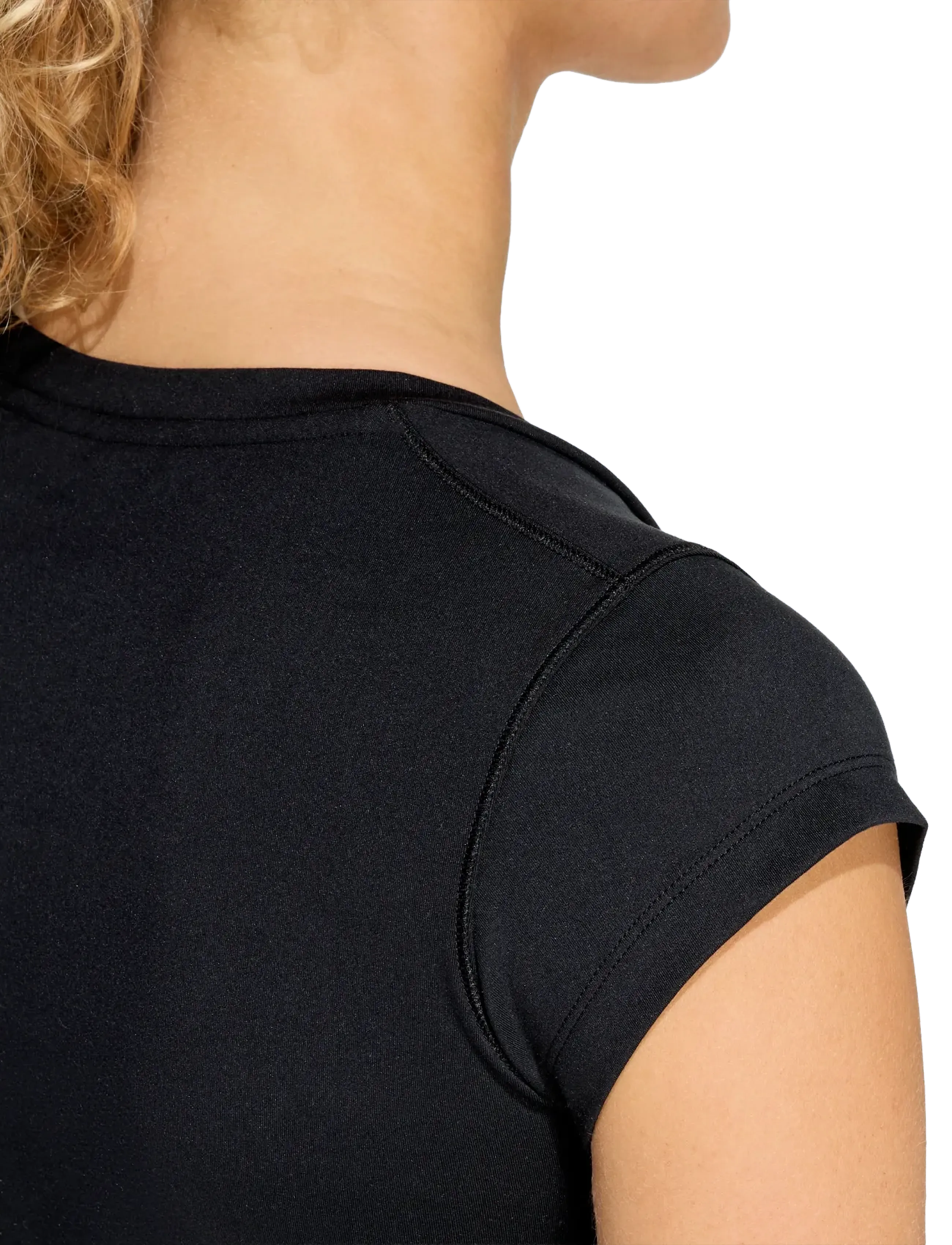 adidas Performance - Q1 HYG BABY TEE - t-shirts - black - 5