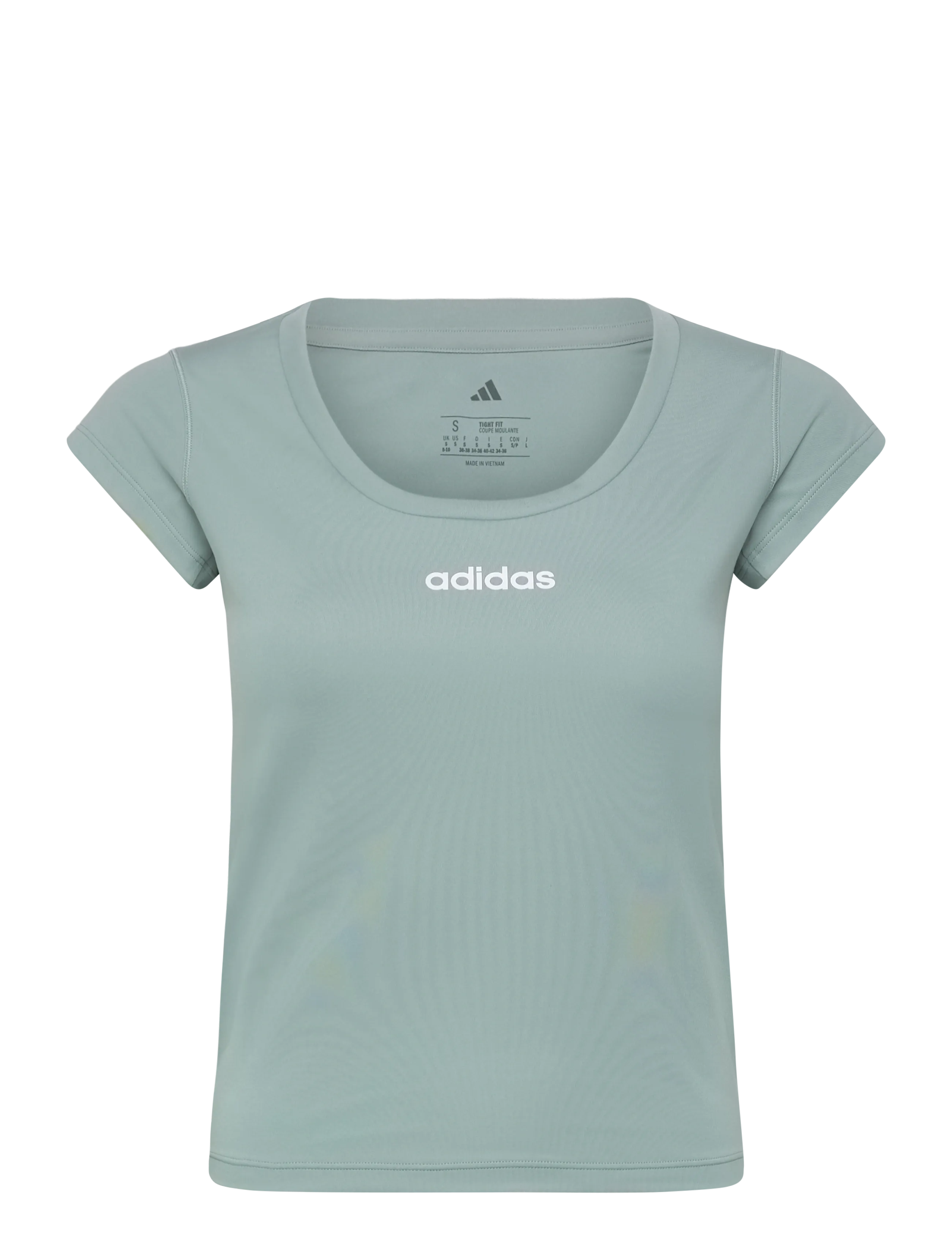 adidas Performance Q1 HYG BABY TEE - Visa allt - WOSA / green