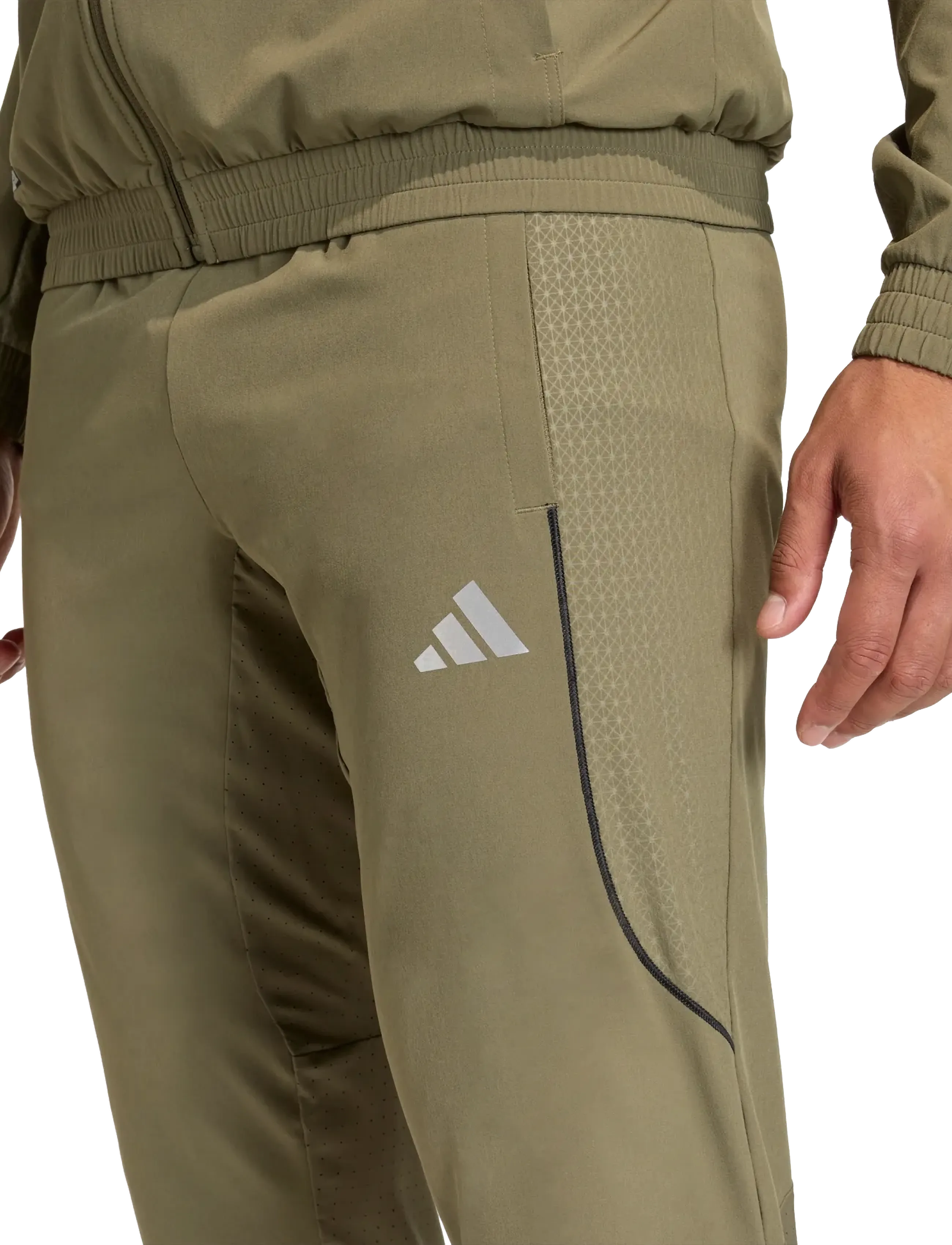 adidas Performance - TECH APP S-PANT - spordipüksid - olistr - 4