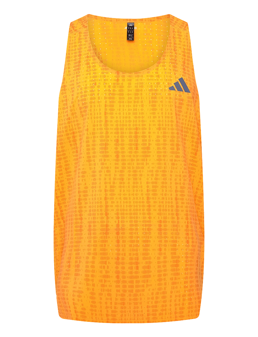 adidas Performance - ADIZERO SNGLT M - Õlapaeltega pluusid - puta/puor - 0