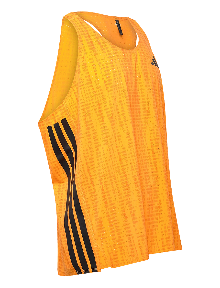 adidas Performance - ADIZERO SNGLT M - Õlapaeltega pluusid - puta/puor - 3