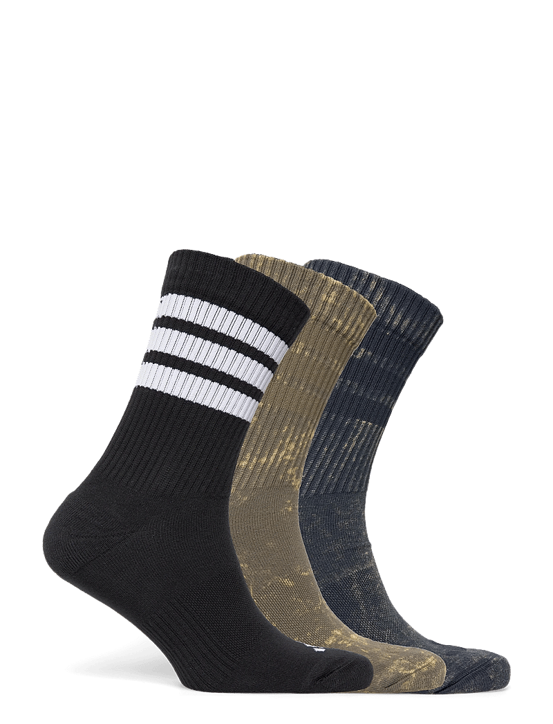 adidas Performance - 3S C CRW WSH 3P - skarpety sportowe - aurink/olistr/black/w - 1