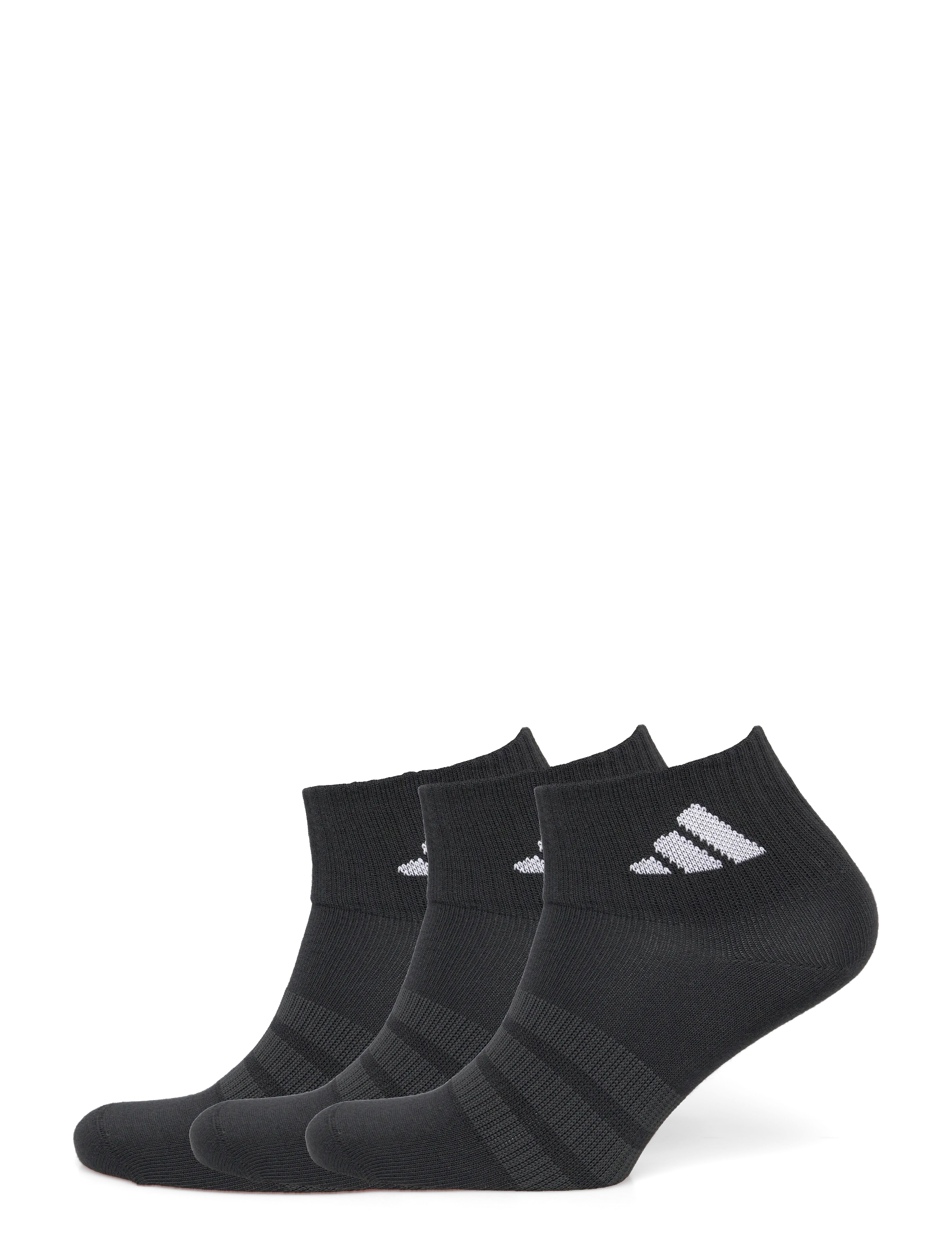 adidas Performance T ESS ANK 3P - adidas Performance - BLACK/BLACK/WHITE / black