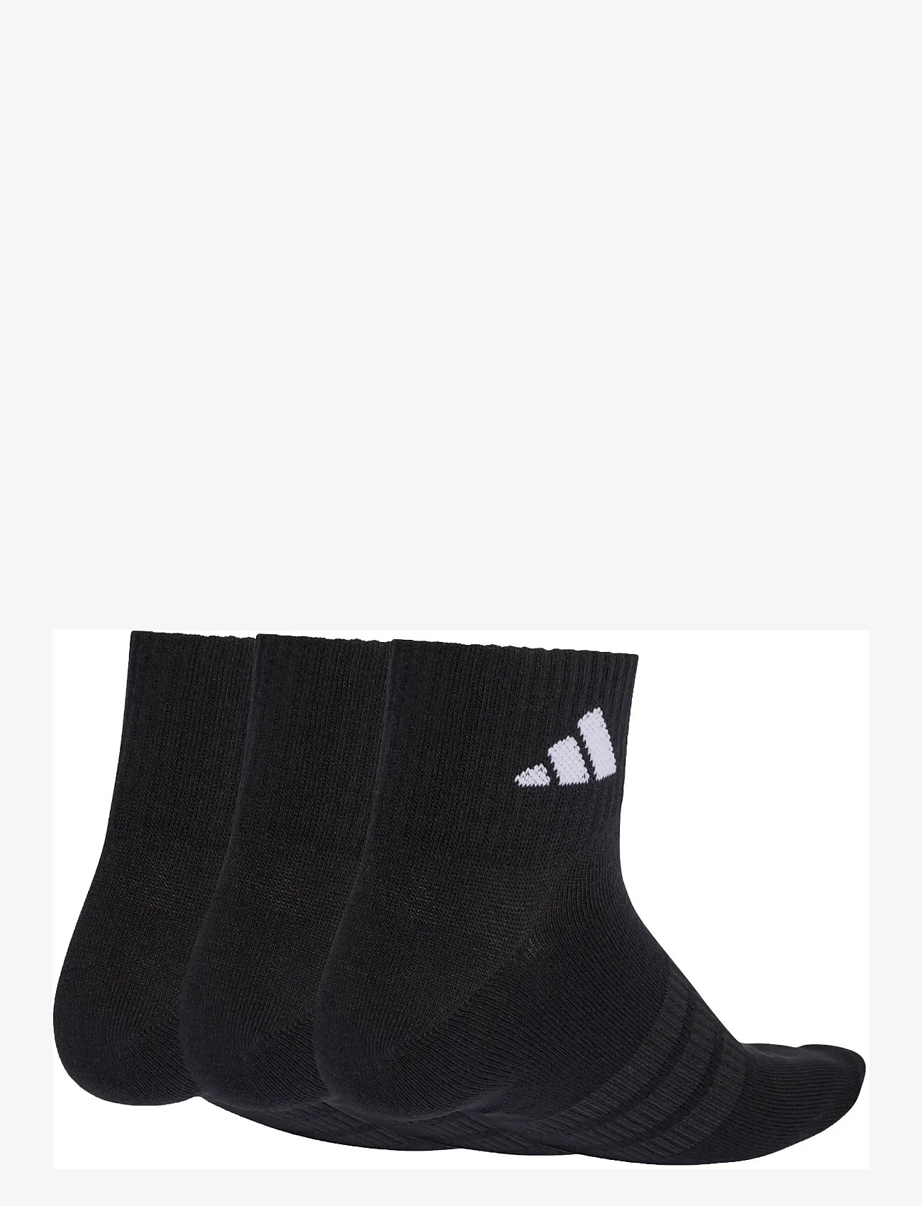 adidas Performance - T ESS ANK 3P - strümpfe - black/black/white - 2