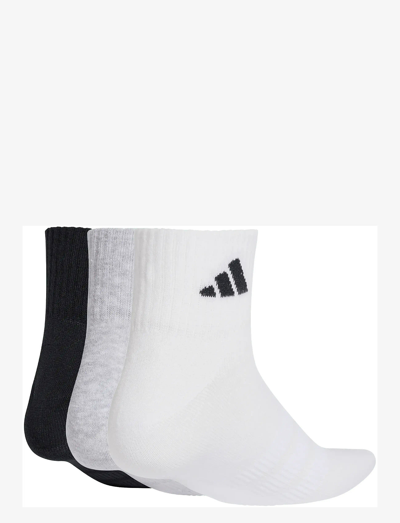 adidas Performance - T ESS ANK 3P - sport socks - mgreyh/white/black - 2