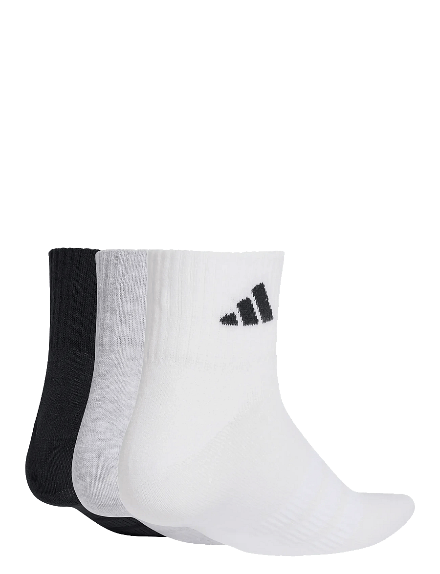 adidas Performance - T ESS ANK 3P - träningsstrumpor - mgreyh/white/black - 2
