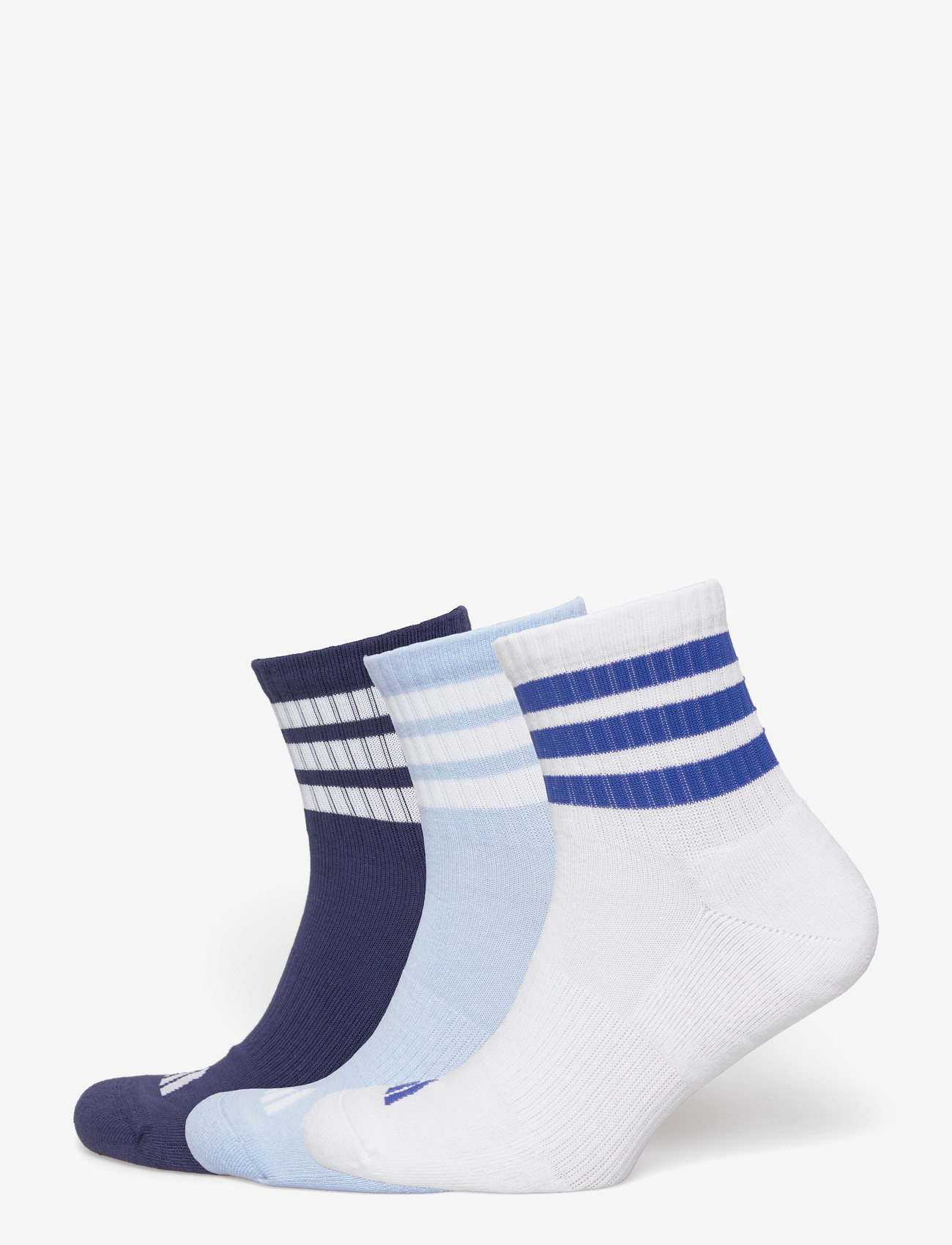 adidas Performance - 3S ESS C MID 3P - sportsocken - dkblue/white/globlu - 0