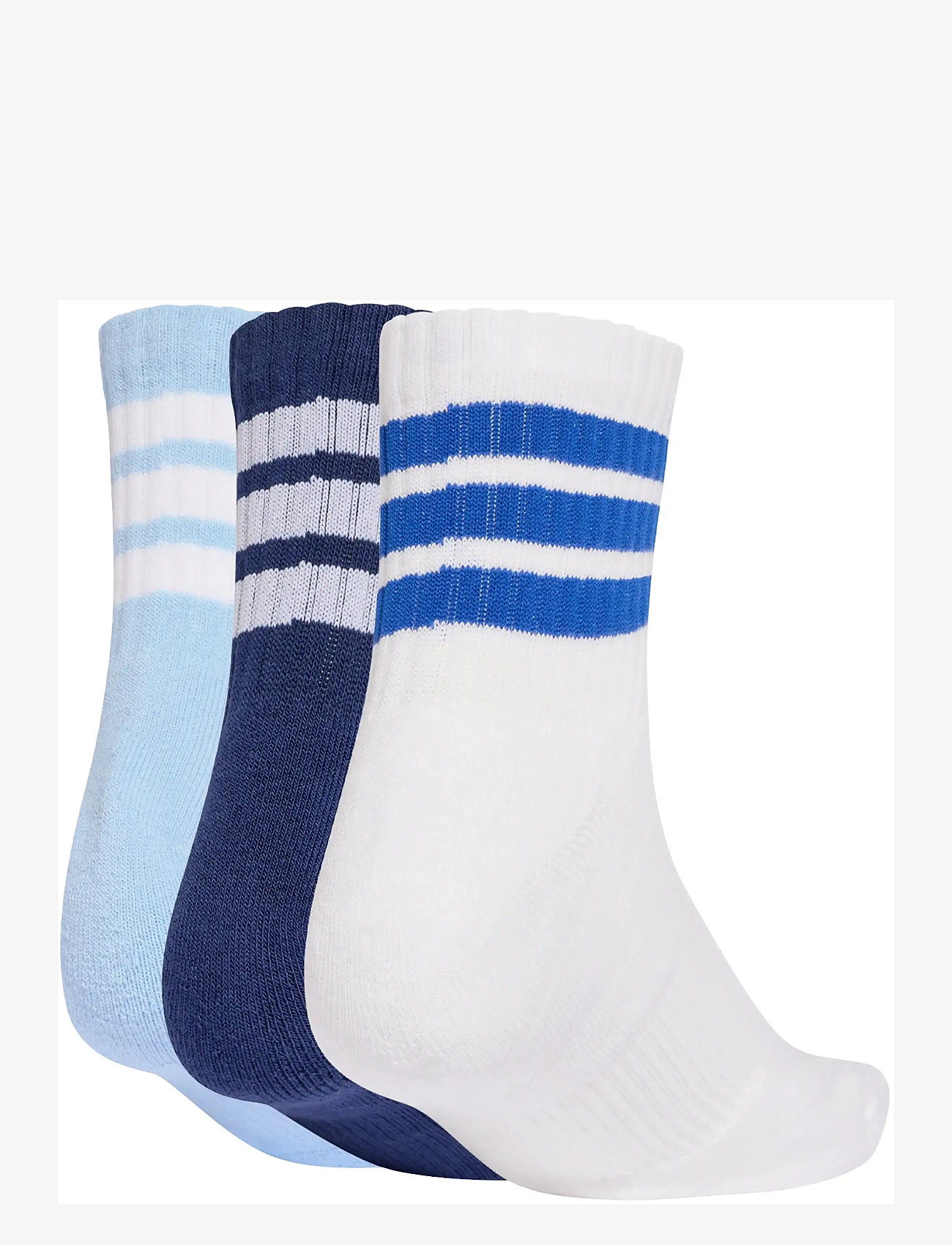 adidas Performance - 3S ESS C MID 3P - spordisokid - dkblue/white/globlu - 1