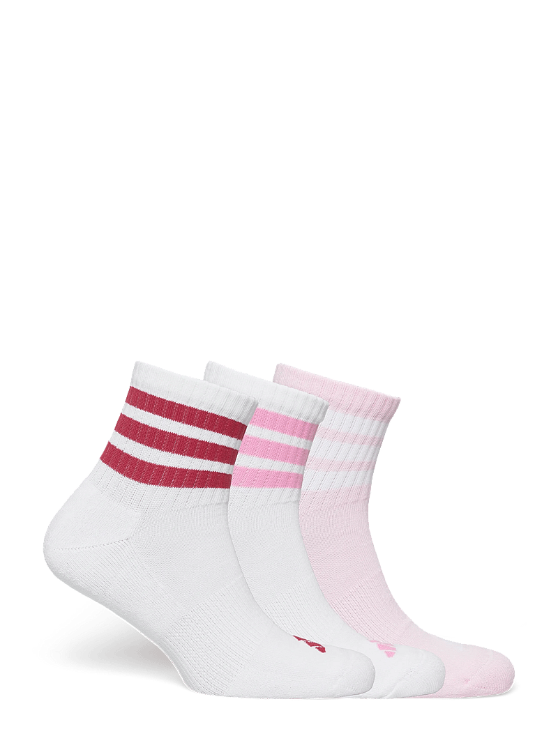 adidas Performance - 3S ESS C MID 3P - träningsstrumpor - white/clpink/actmar - 1