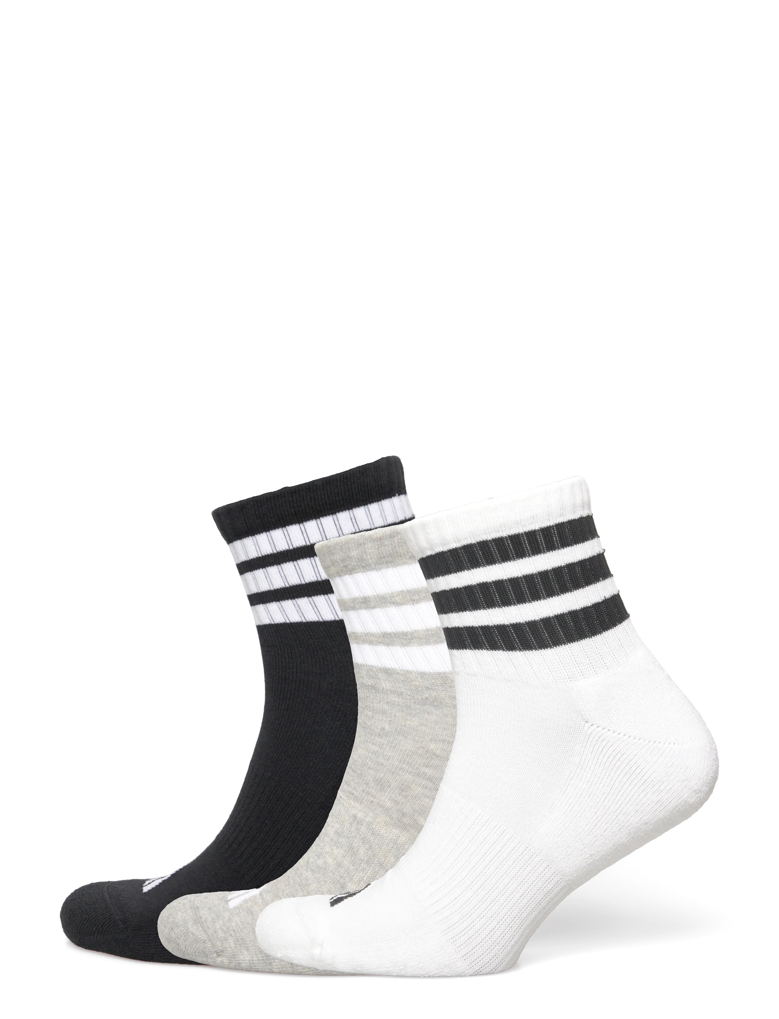 3S ESS C MID 3P - MGREYH/WHITE/BLACK