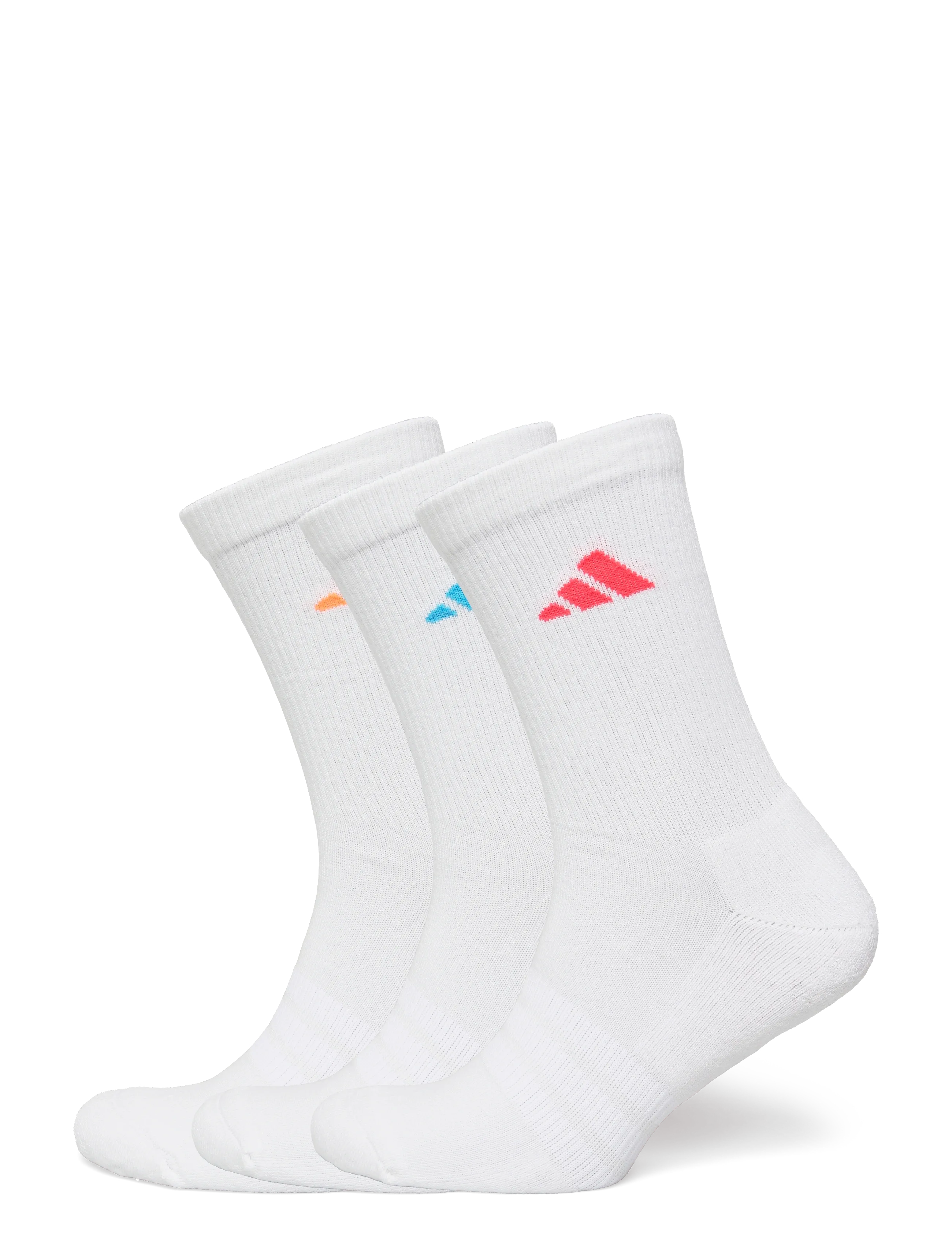 adidas Performance C ESS CRW 3P - adidas - WHITE/LUOR/LUCRED / white