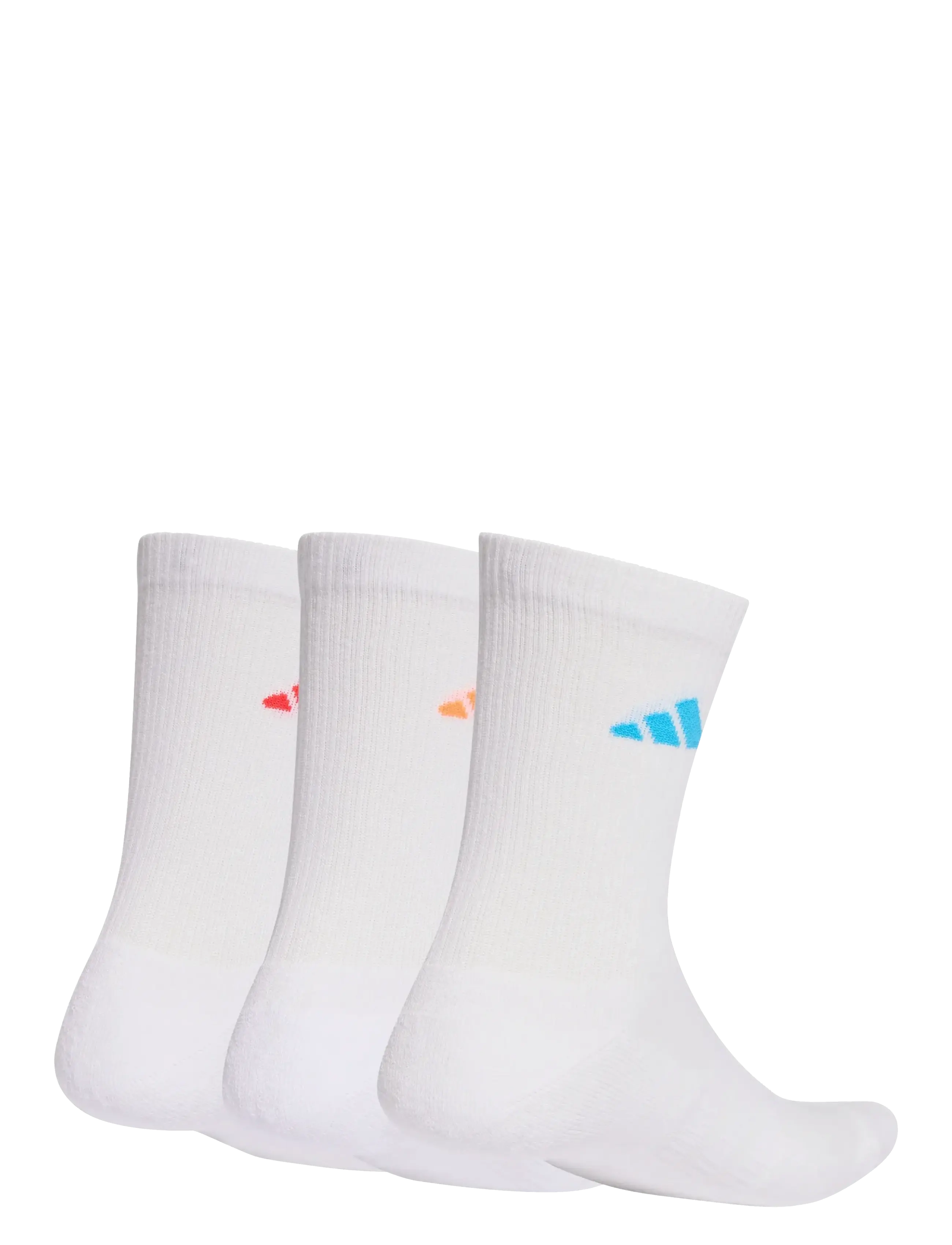 adidas Performance - C ESS CRW 3P - strümpfe - white/luor/lucred - 2