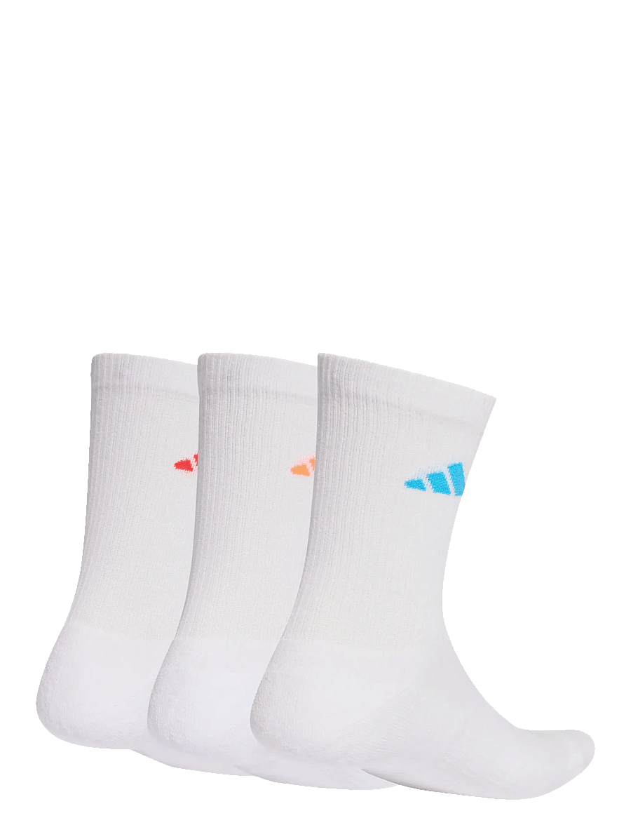 adidas Performance - C ESS CRW 3P - strümpfe - white/luor/lucred - 2
