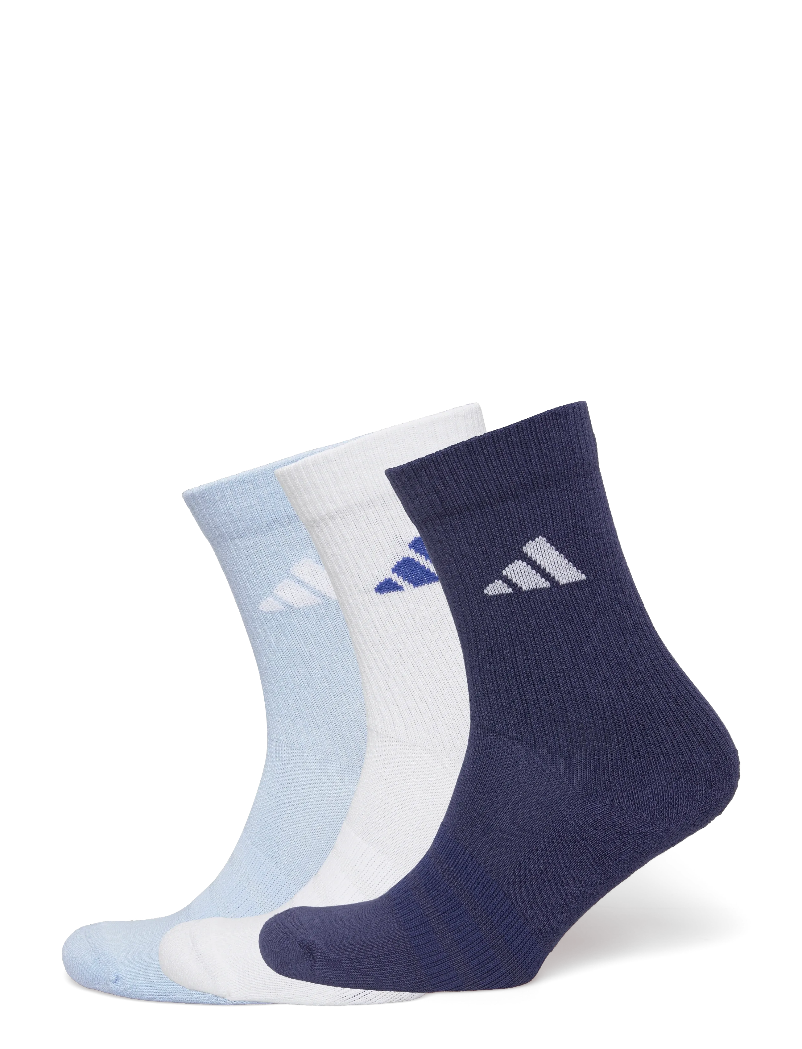 adidas Performance C ESS CRW 3P - adidas - DKBLUE/WHITE/GLOBLU / multi