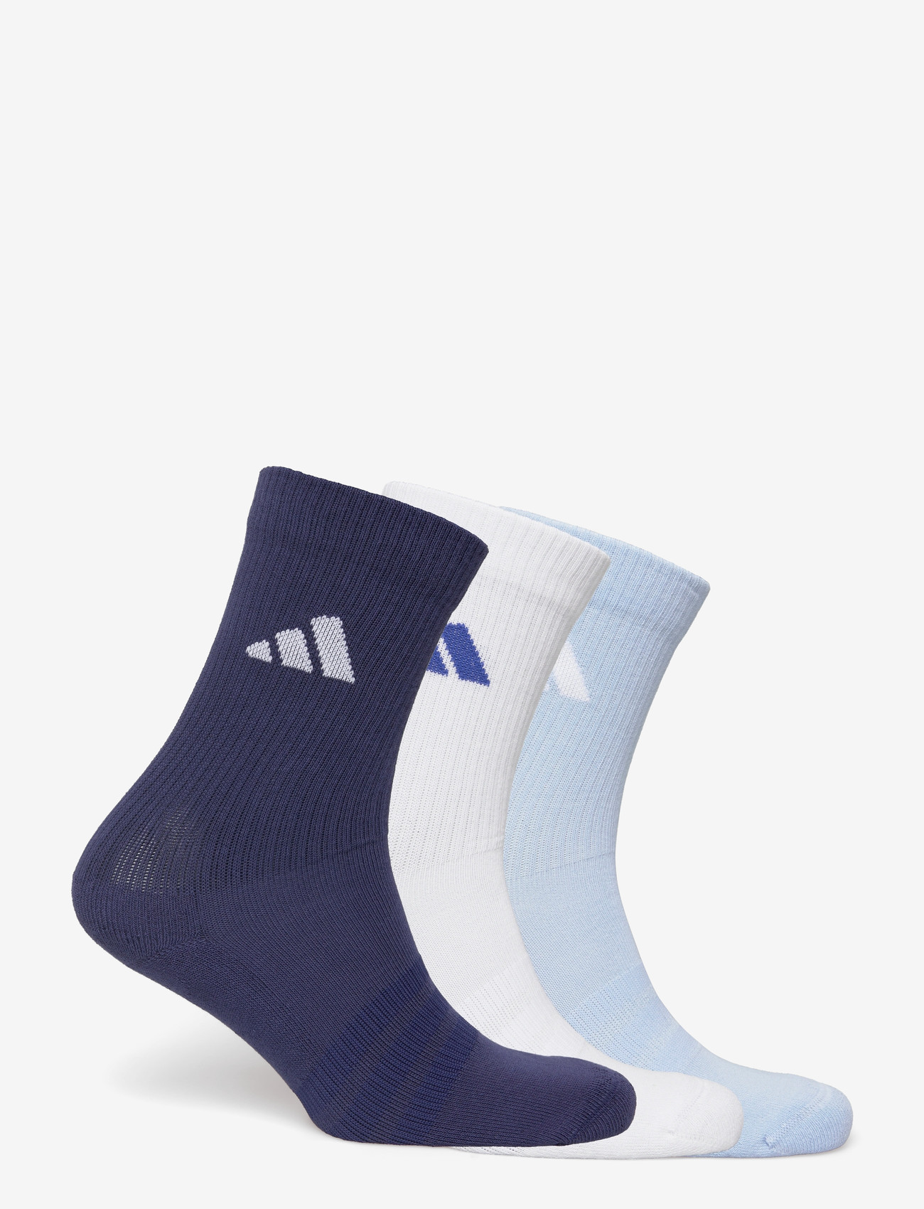 adidas Performance - C ESS CRW 3P - strümpfe - dkblue/white/globlu - 4