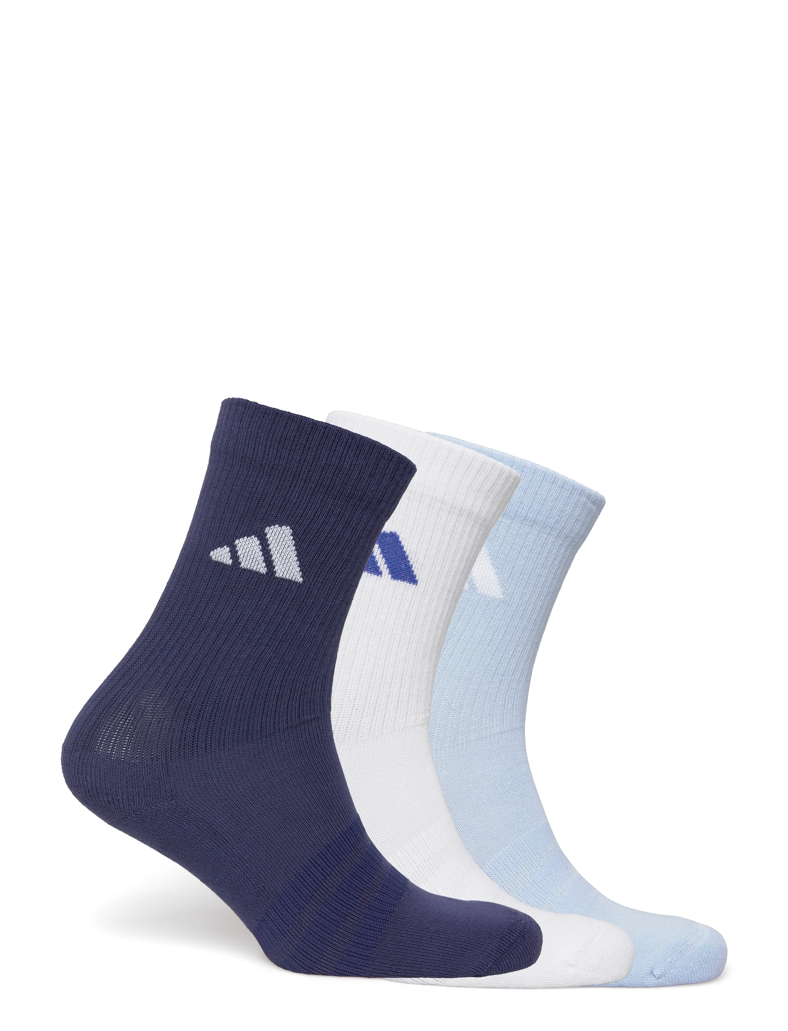 adidas Performance - C ESS CRW 3P - strümpfe - dkblue/white/globlu - 4