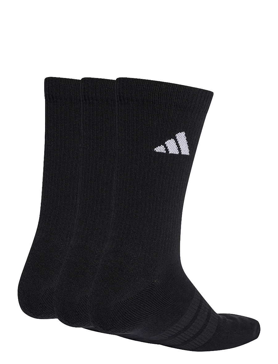 adidas Performance - C ESS CRW 3P - sportstrømper - black/black/white - 1