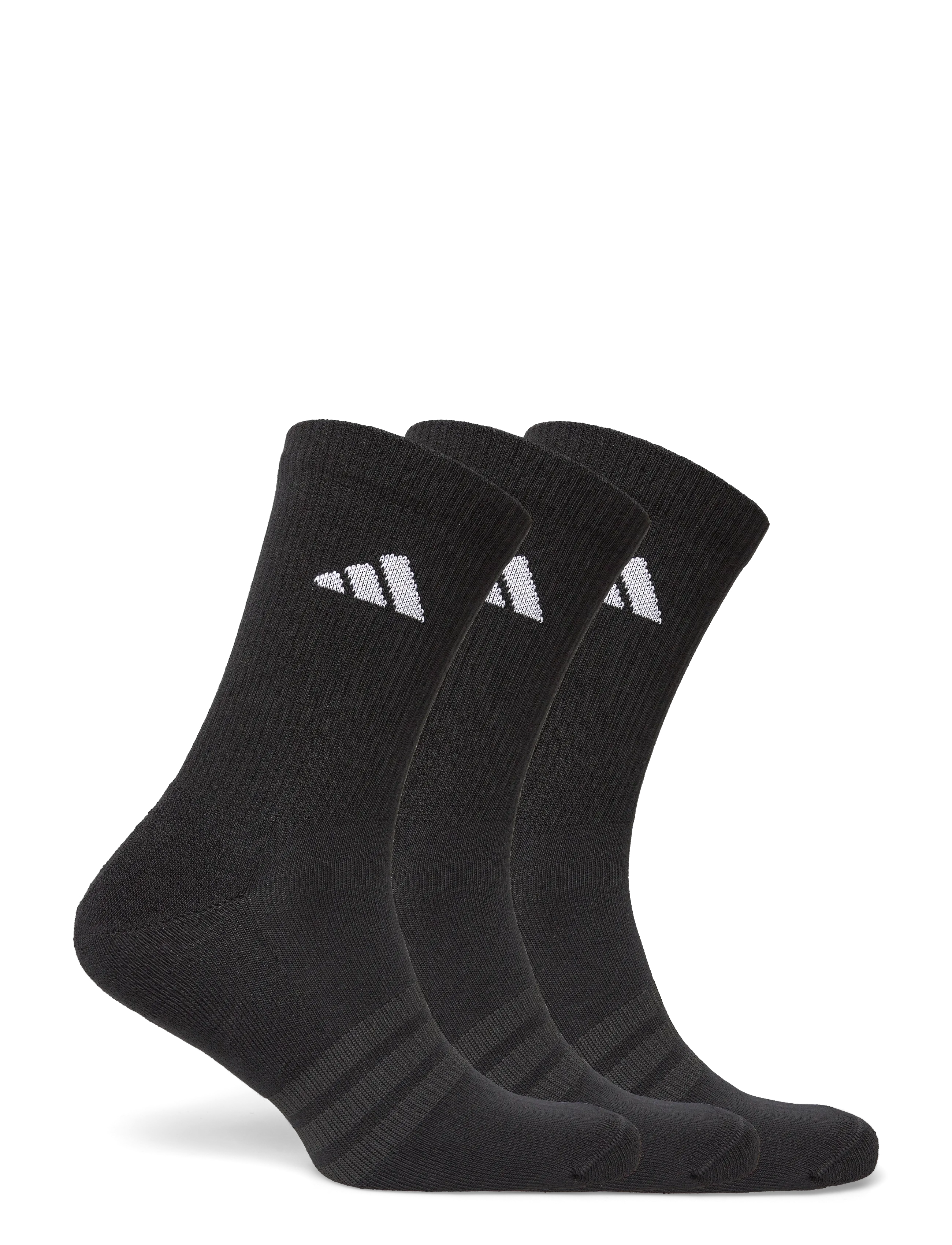 adidas Performance - C ESS CRW 3P - strümpfe - black/black/white - 4