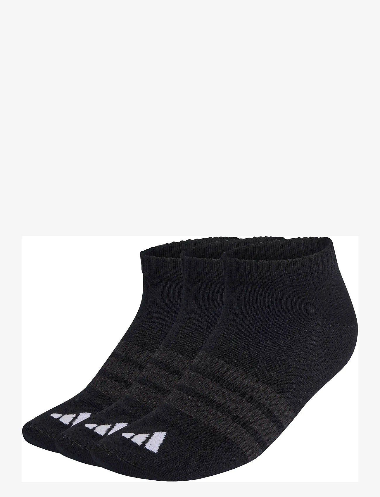 adidas Performance - T ESS LOW 3P - träningsstrumpor - black/black/white - 0