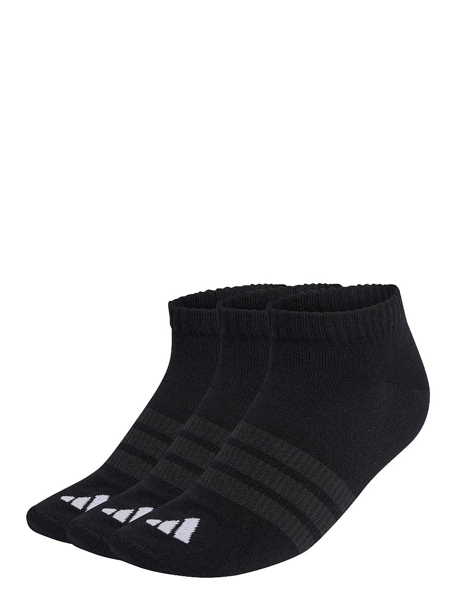 adidas Performance - T ESS LOW 3P - träningsstrumpor - black/black/white - 0