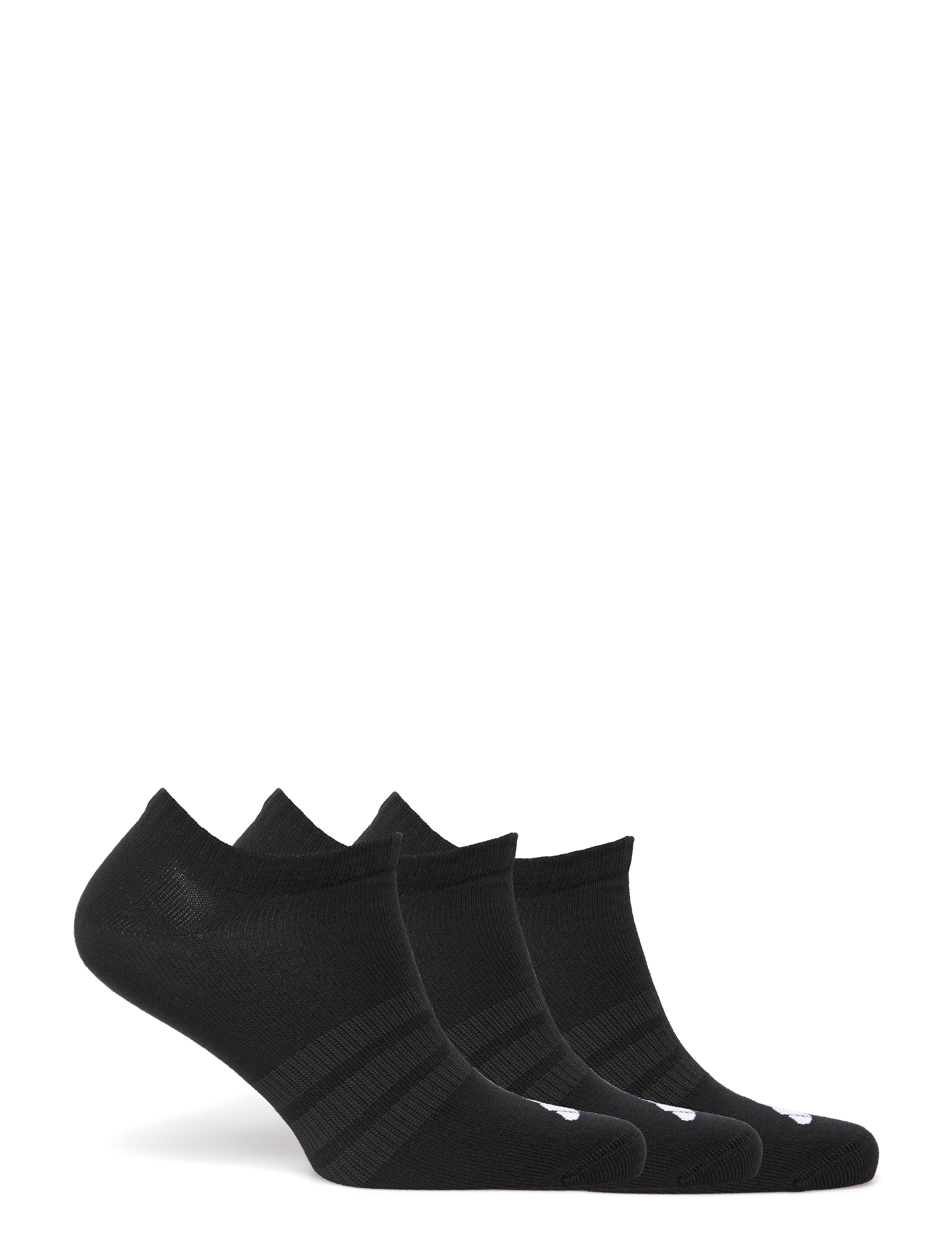 adidas Performance - T ESS LOW 3P - sport socks - black/black/white - 4