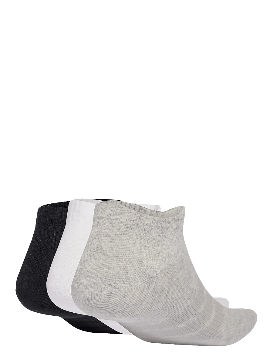 adidas Performance - T ESS LOW 3P - träningsstrumpor - mgreyh/white/black - 1
