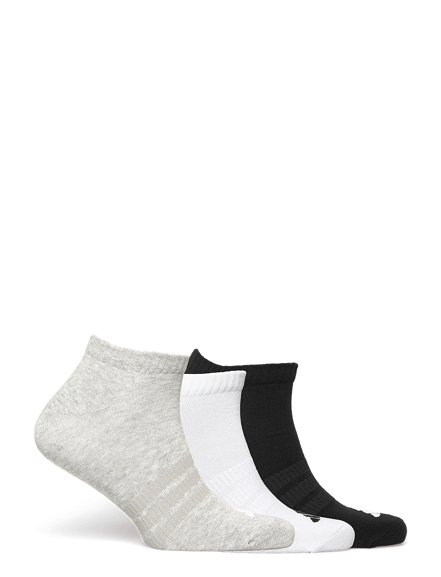adidas Performance - T ESS LOW 3P - träningsstrumpor - mgreyh/white/black - 4