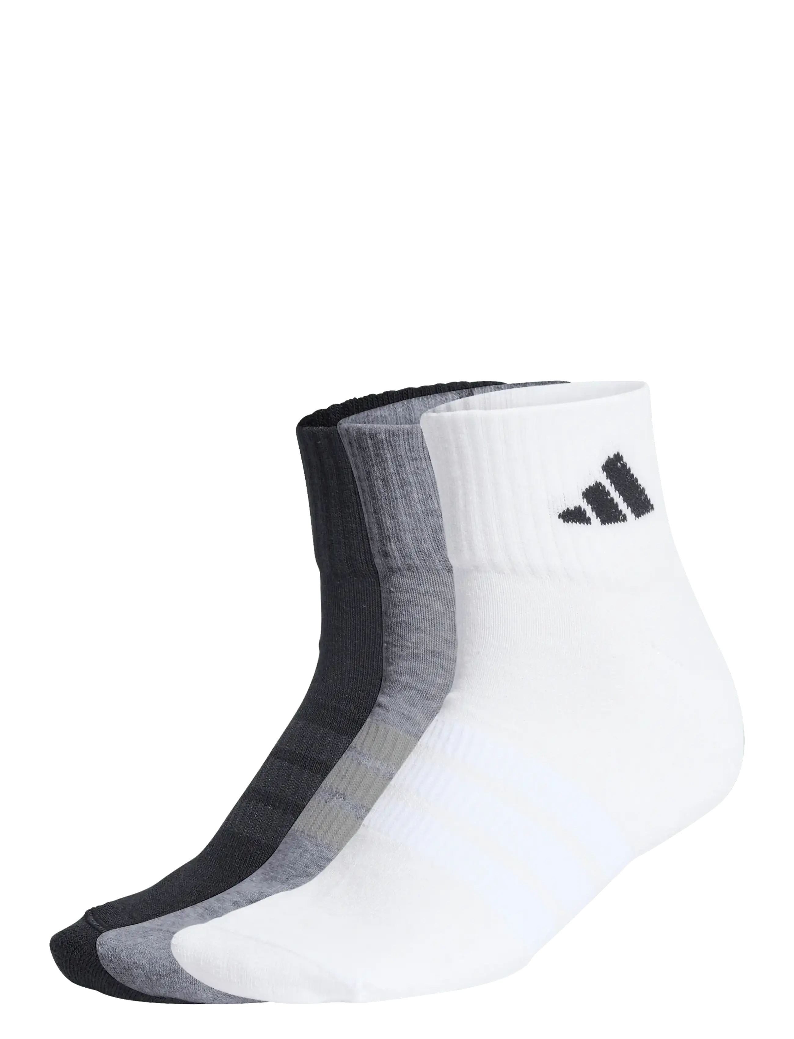adidas Performance C ESS ANK 3P - Sportstrømper - MGREYH/WHITE/BLACK / multi