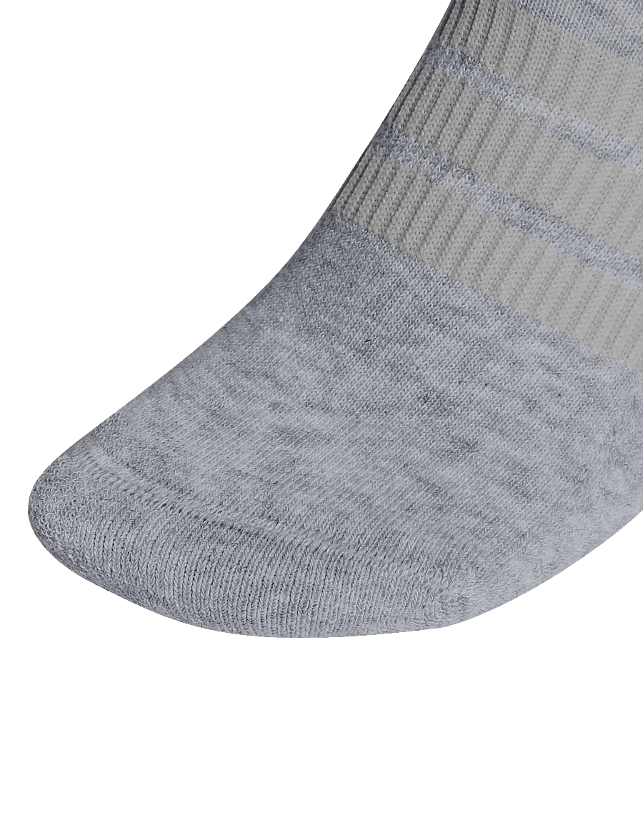 adidas Performance - C ESS ANK 3P - sportstrømper - mgreyh/white/black - 2