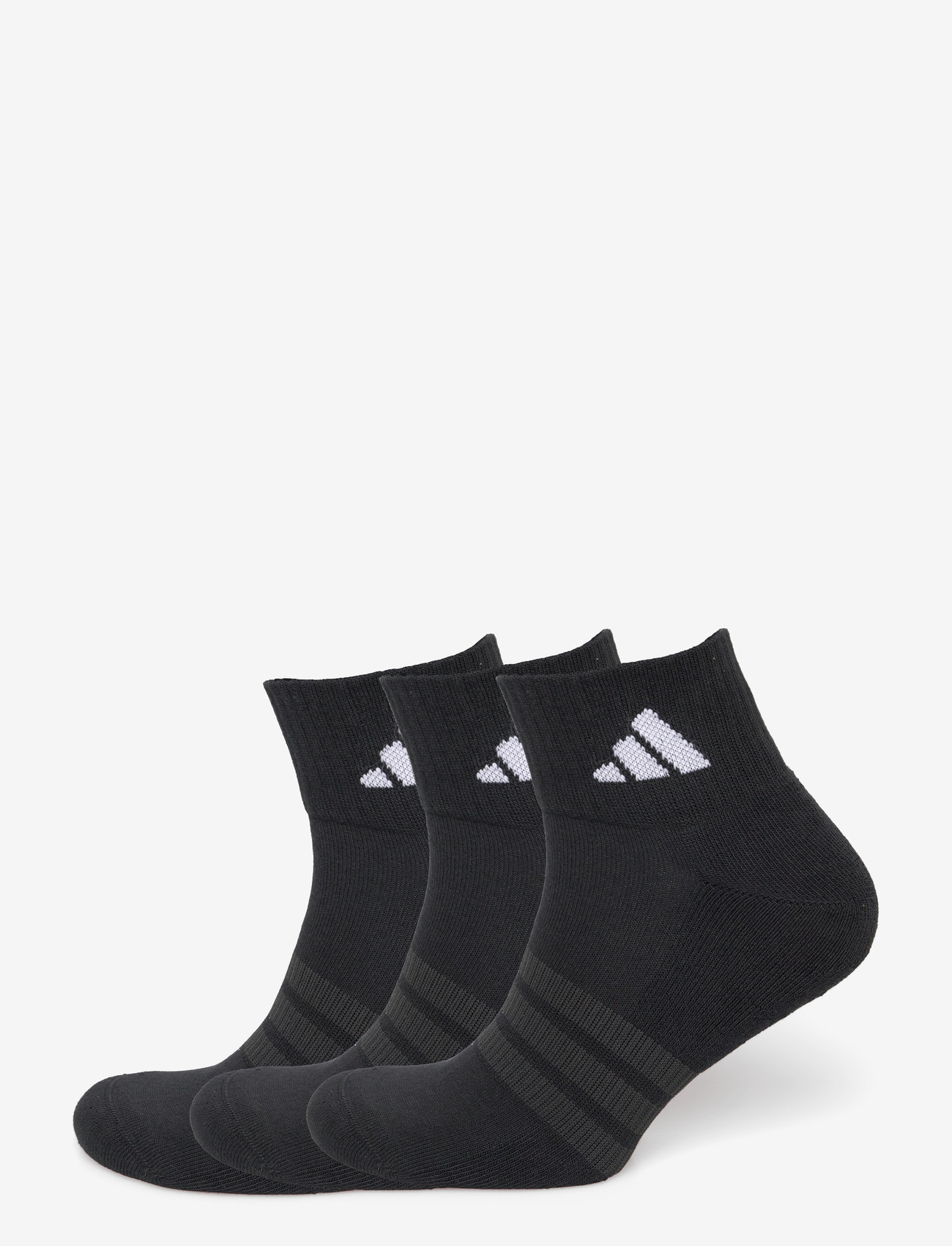 adidas Performance - C ESS ANK 3P - sportstrømper - black/black/white - 0