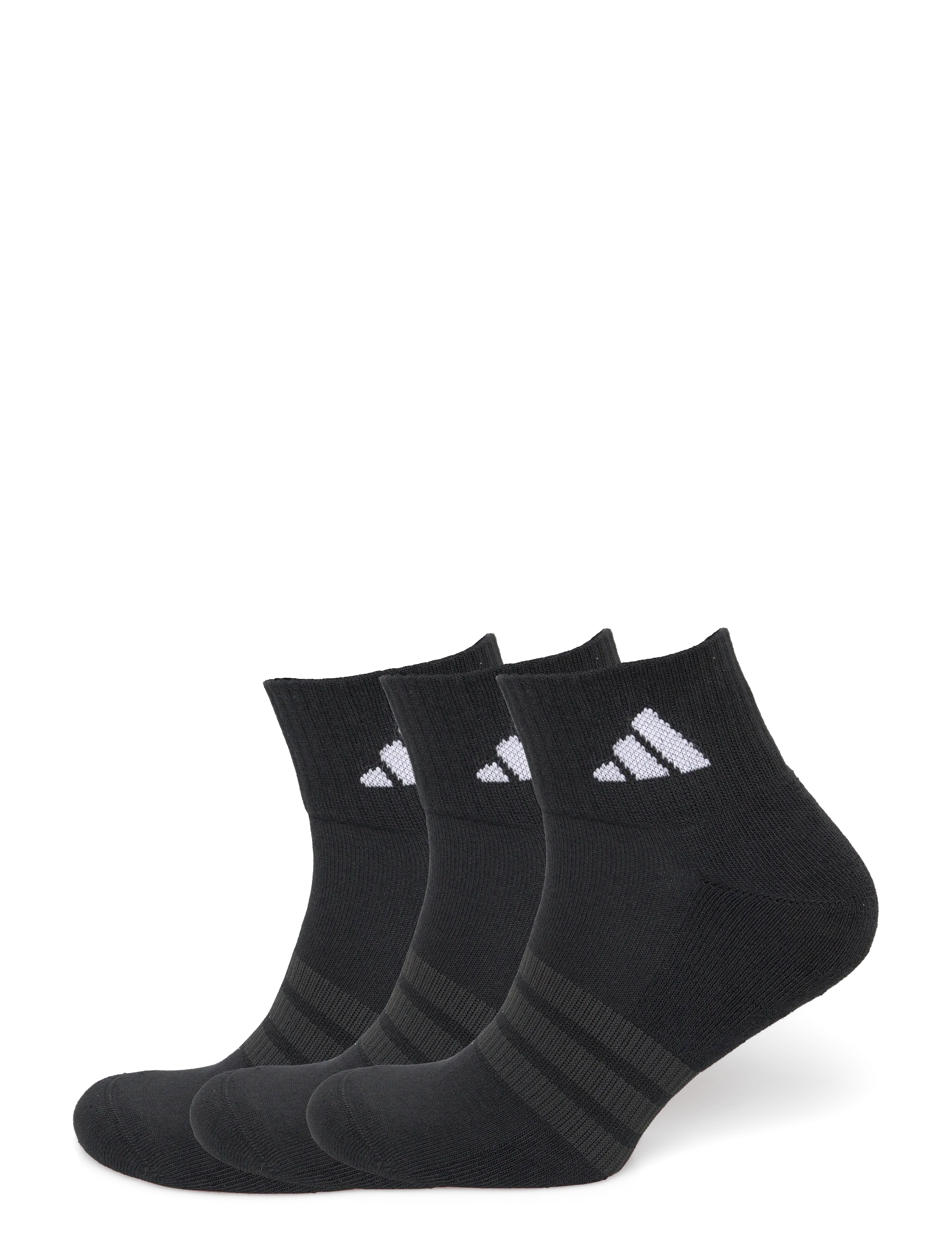 adidas Performance C ESS ANK 3P - Unterwäsche - BLACK/BLACK/WHITE / black
