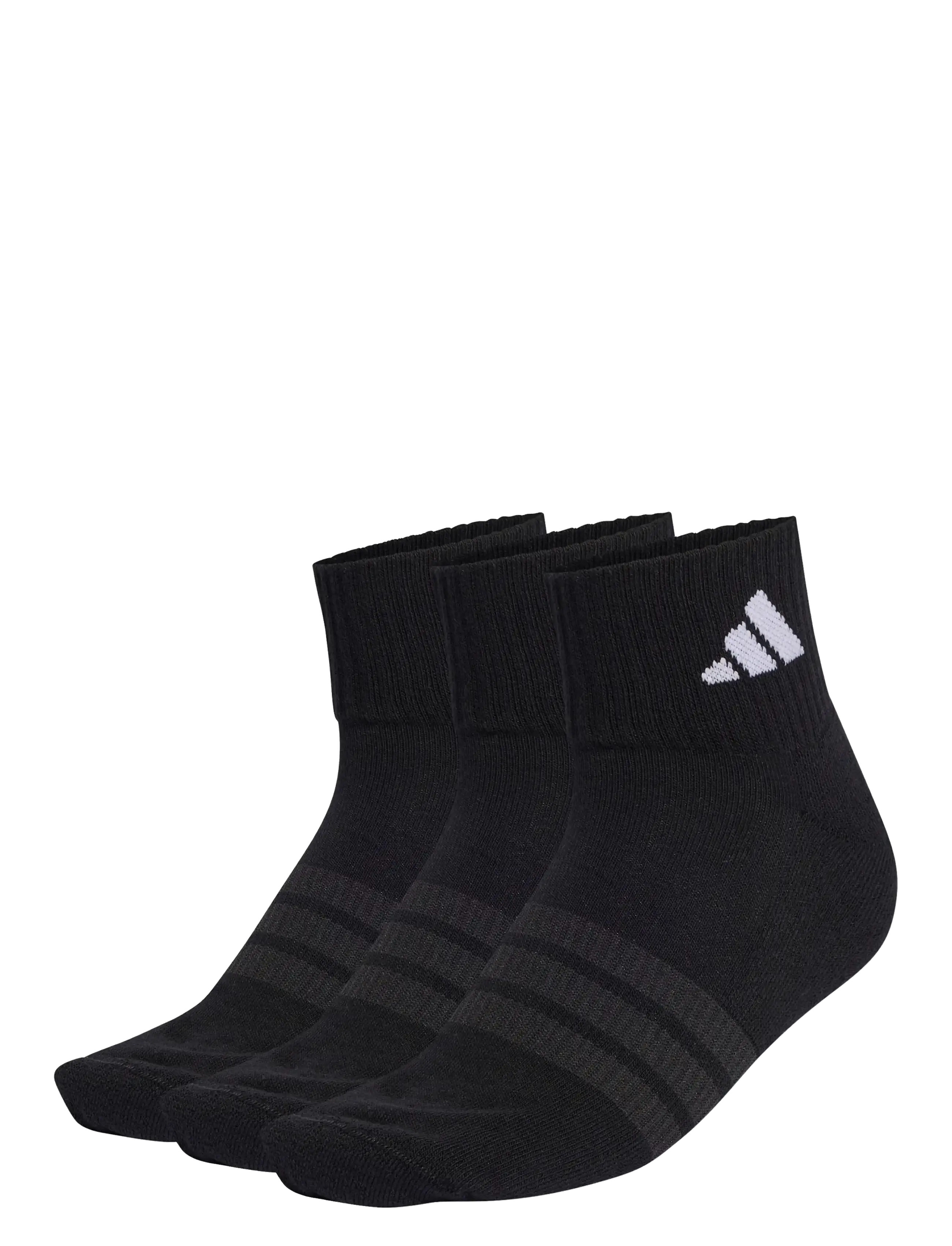 adidas Performance C ESS ANK 3P - Kleidung - BLACK/BLACK/WHITE / black