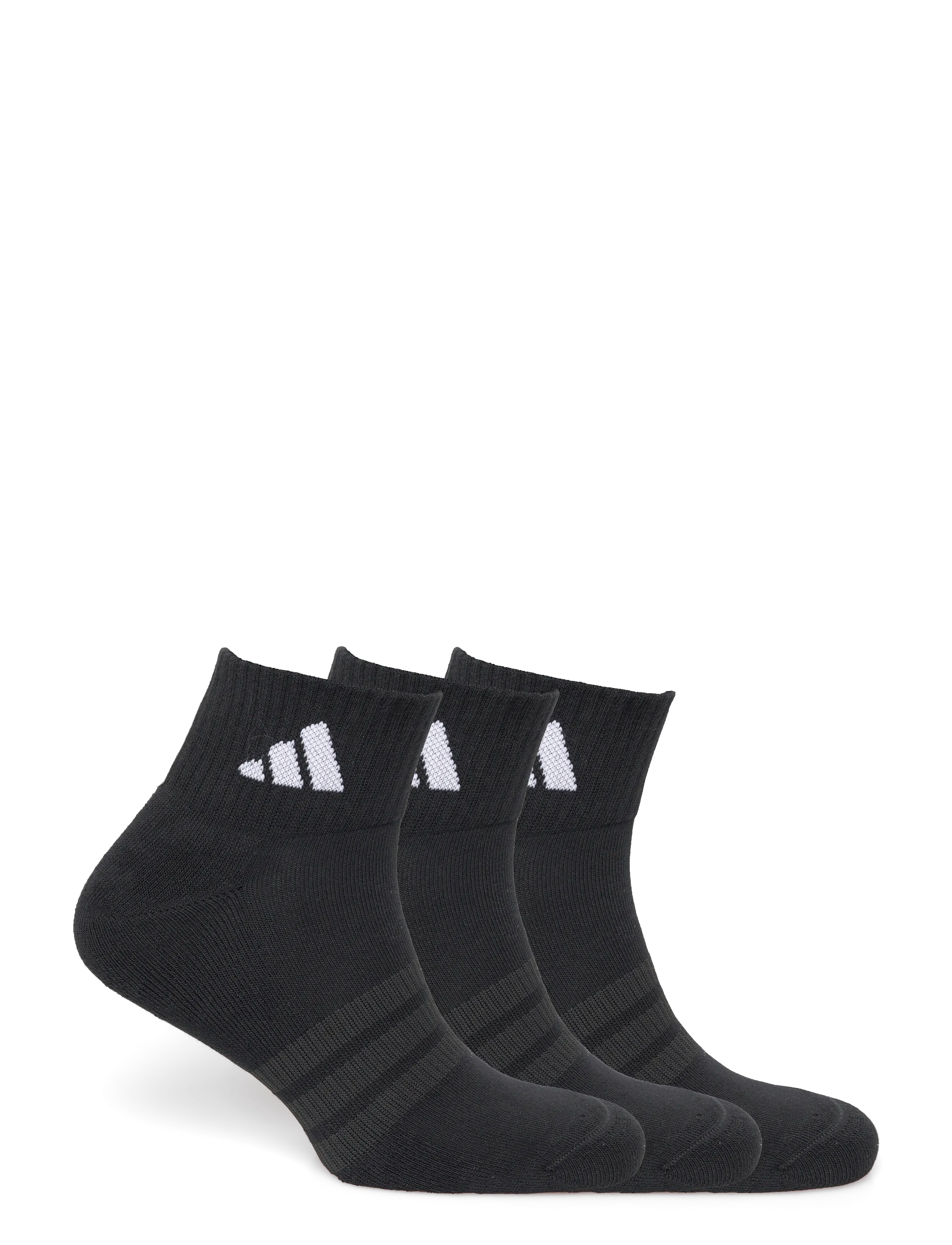 adidas Performance - C ESS ANK 3P - sport socks - black/black/white - 4
