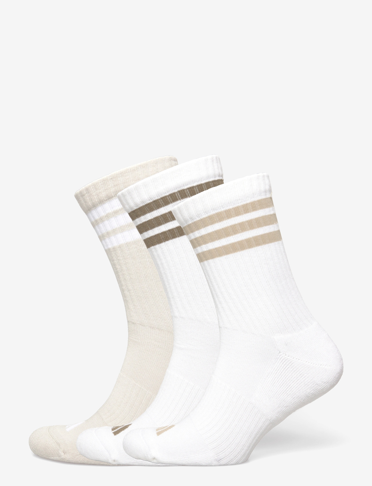 adidas Performance - 3S ESS C CRW 3P - sportsocken - white/wonalu/olistr - 0