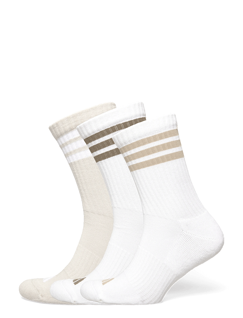 adidas Performance - 3S ESS C CRW 3P - sportsocken - white/wonalu/olistr - 0