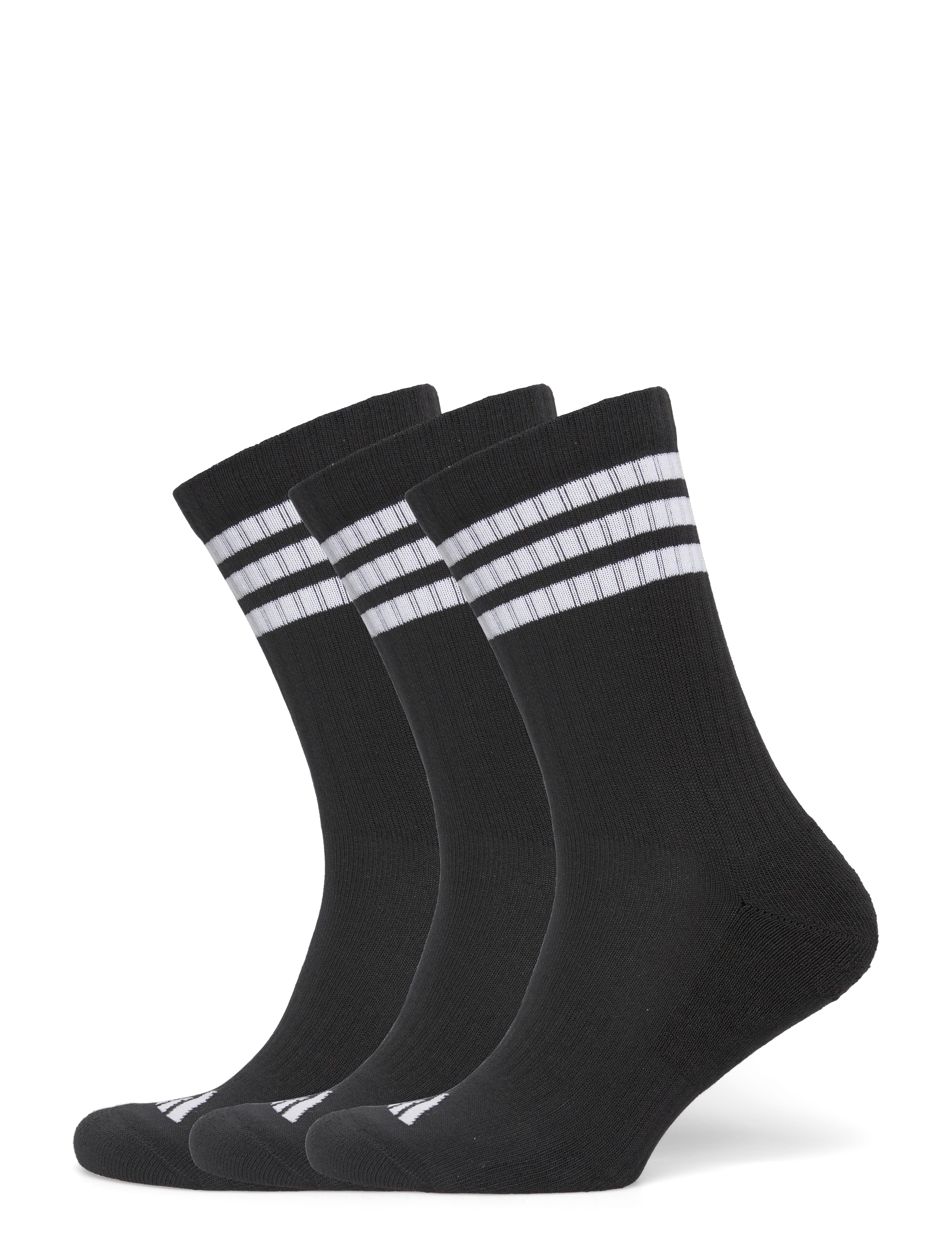 3S ESS C CRW 3P - BLACK/WHITE/WHITE