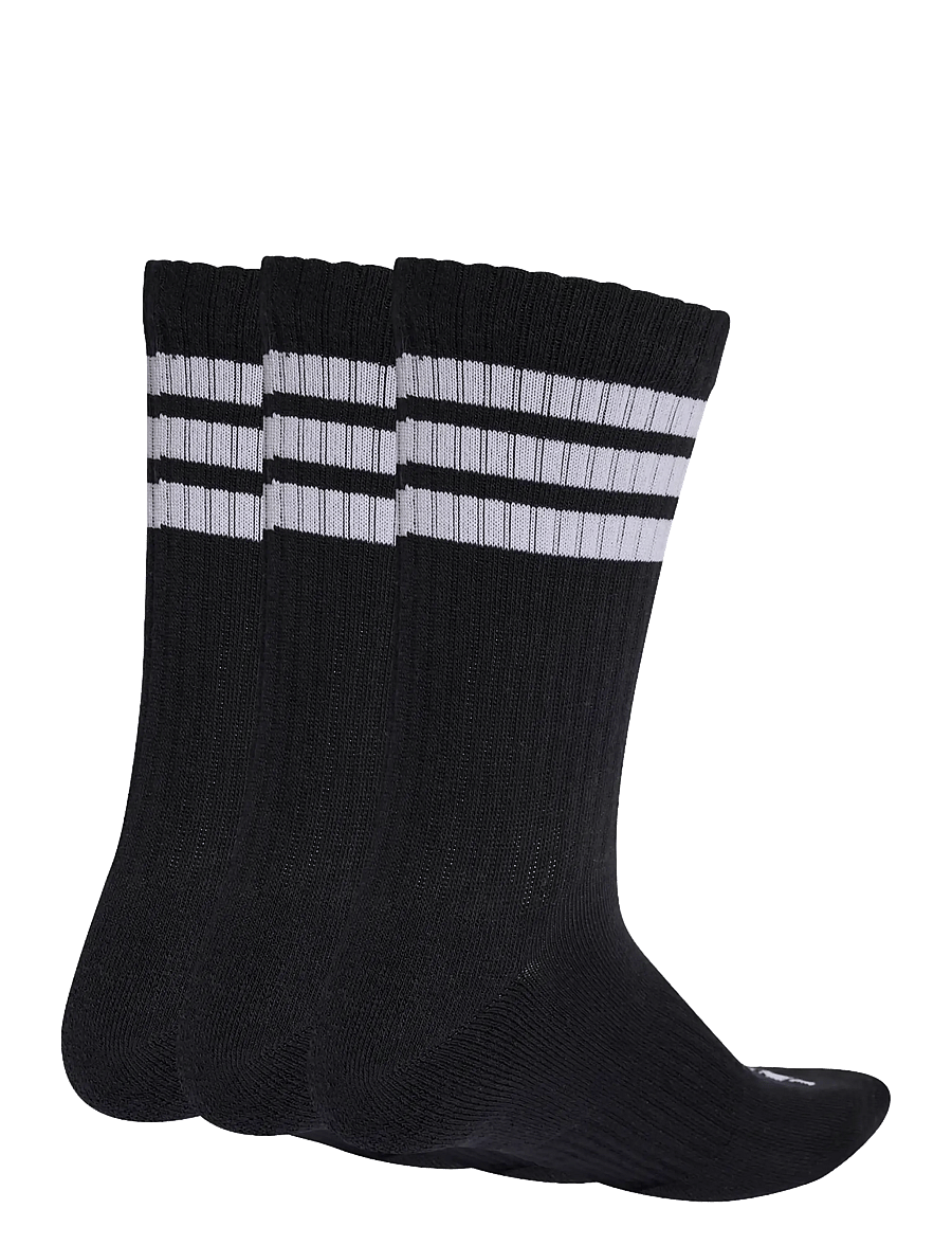 adidas Performance - 3S ESS C CRW 3P - strümpfe - black/white/white - 1