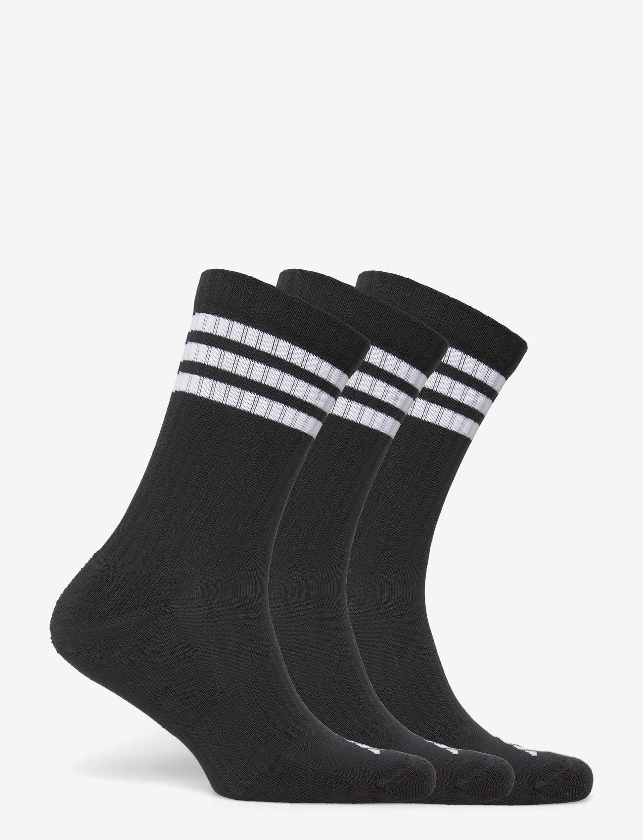adidas Performance - 3S ESS C CRW 3P - träningsstrumpor - black/white/white - 1