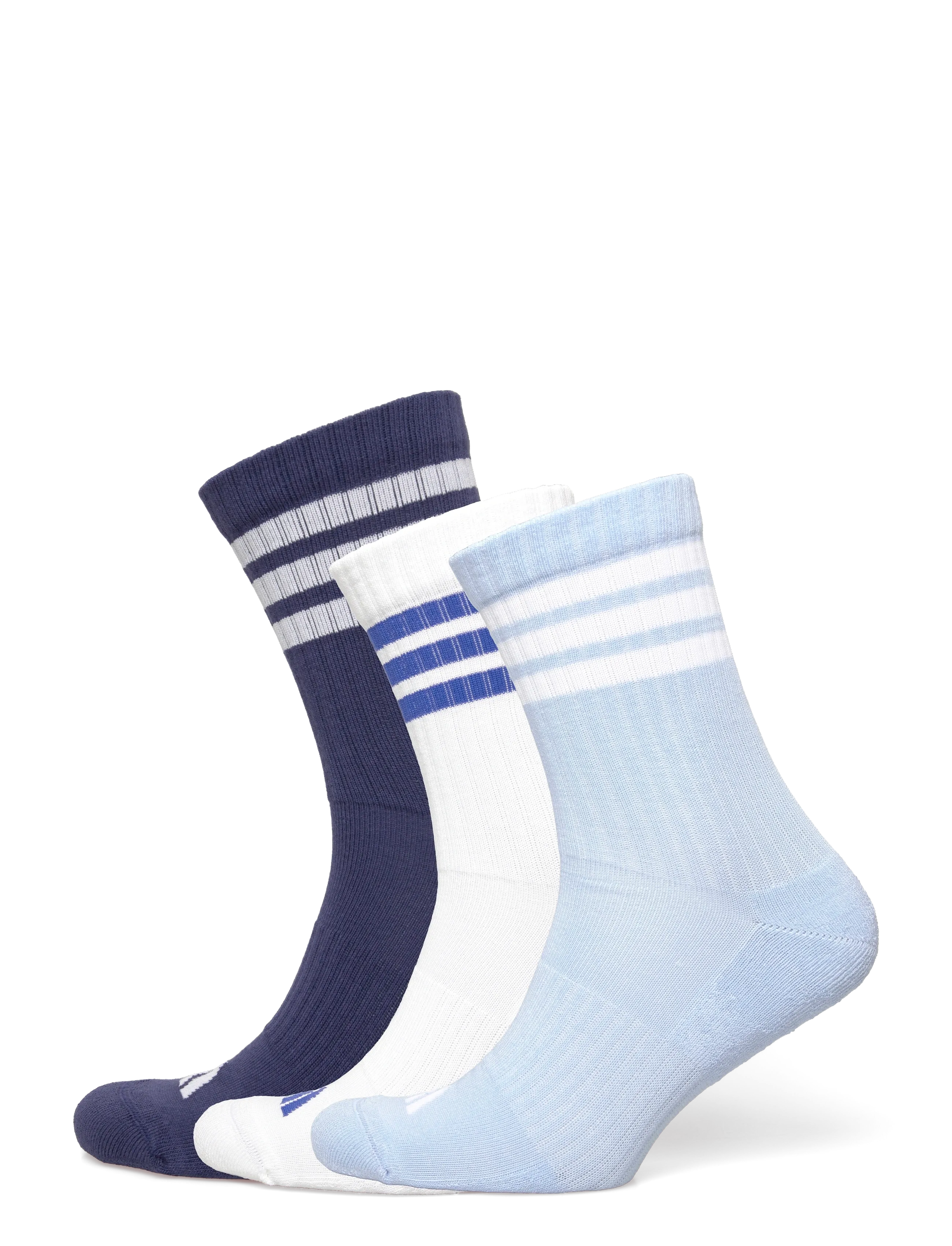 adidas Performance 3S ESS C CRW 3P - adidas - DKBLUE/WHITE/GLOBLU / blue