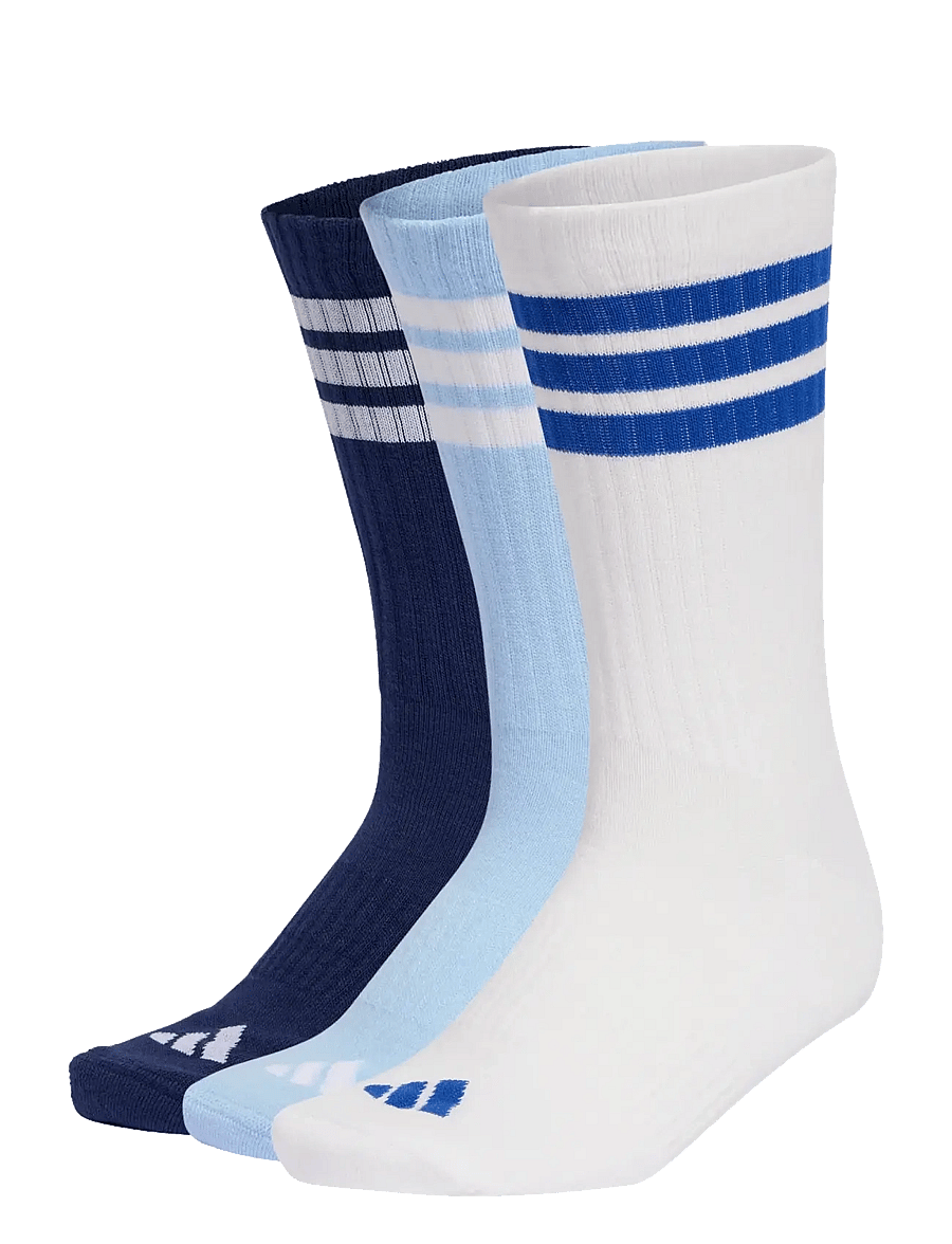 adidas Performance - 3S ESS C CRW 3P - sport socks - dkblue/white/globlu - 0