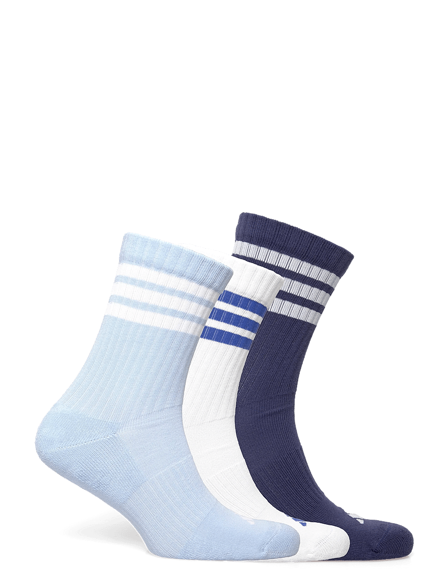 adidas Performance - 3S ESS C CRW 3P - sport socks - dkblue/white/globlu - 4