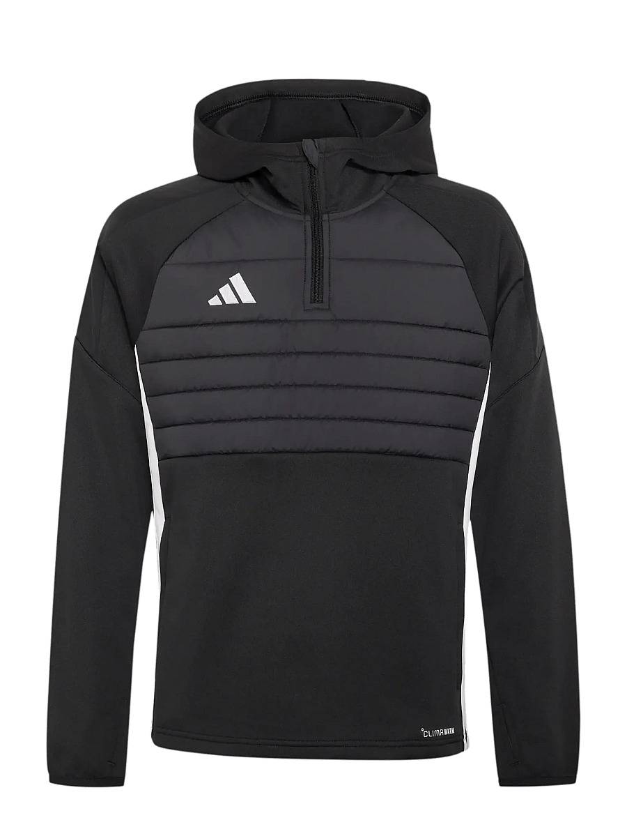 adidas Performance - TIRO ES WINTOPY - kapuutsiga dressipluusid - black/black/white - 0