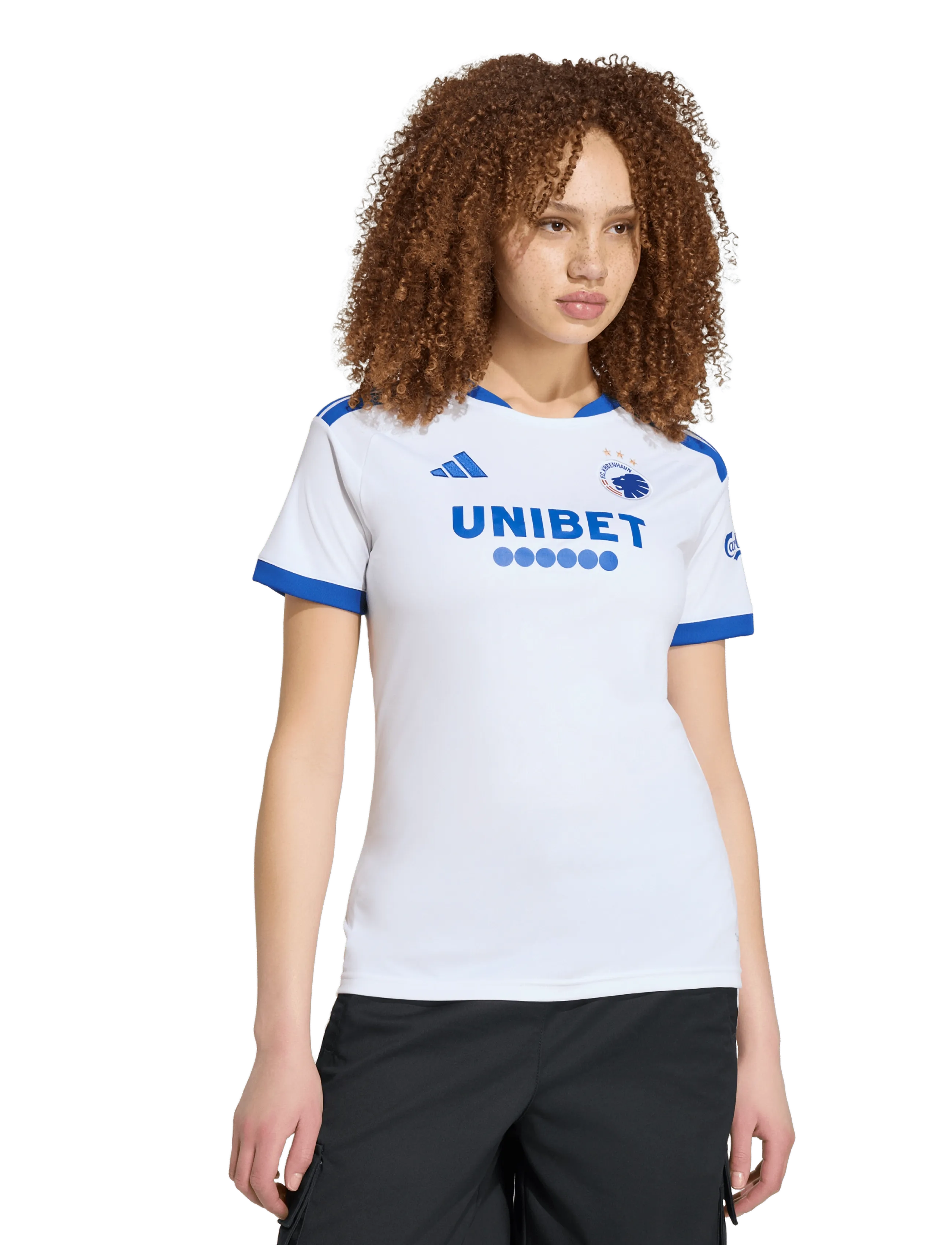 adidas Performance - FCK H JSY W - fodboldtrøjer - white - 3
